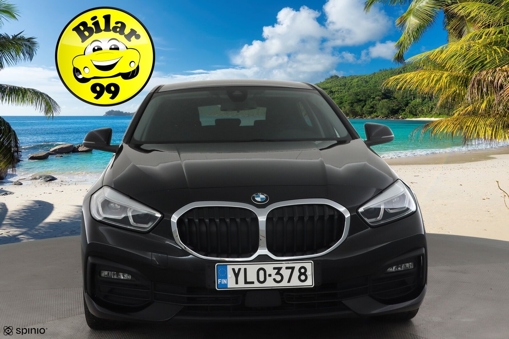 BMW 120 2020 F40 xDrive A Business * 1.Om Suomi-auto / Vakkari / P.tutkat / LED / Digimittaristo * - Kahdet renkaat aluvanteilla / Merkkihuollettu