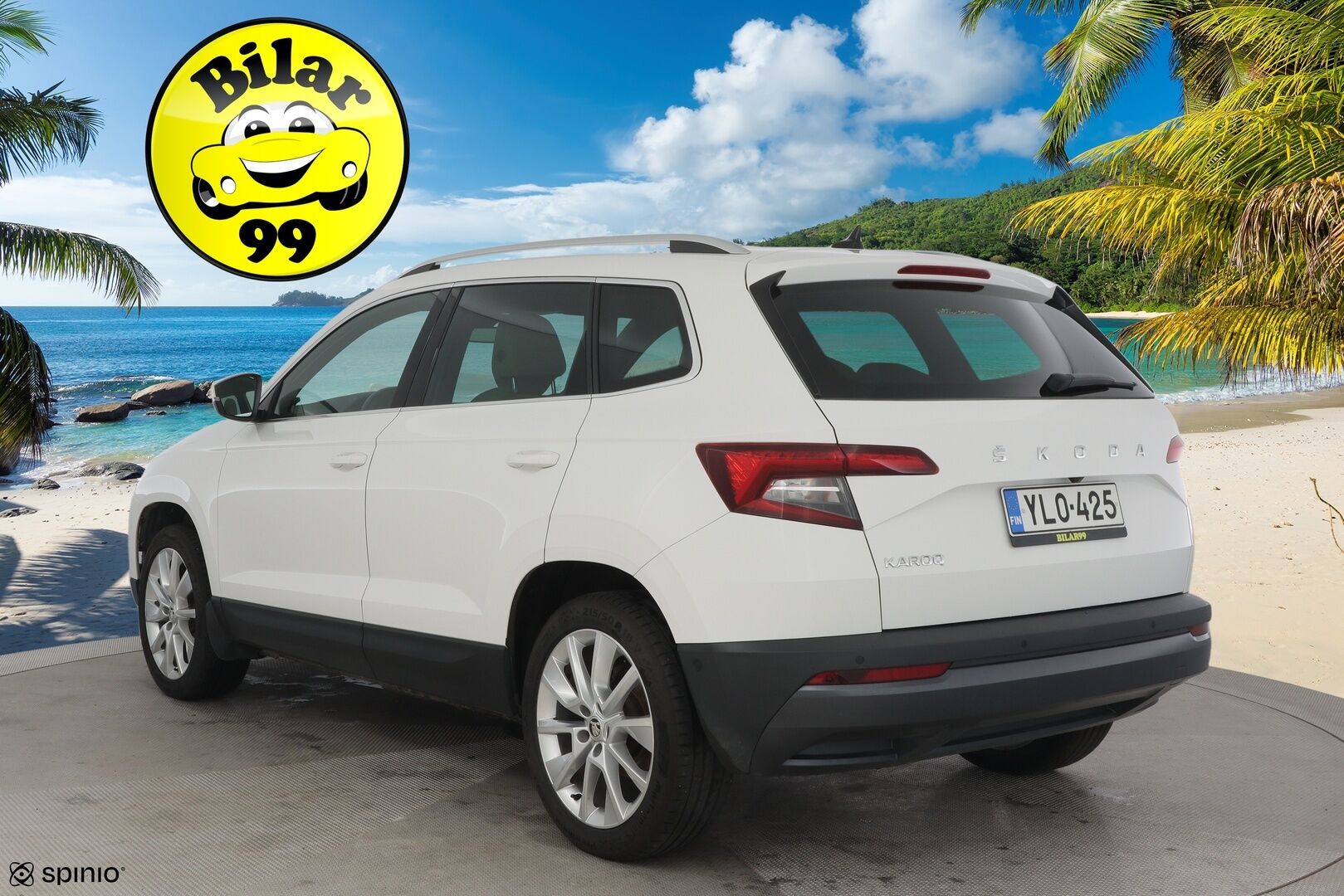 Skoda Karoq 2020 Skoda Karoq 1.5 TSI DSG Exclusive / Webasto / ACC / Koukku / Navi / Panorama / Siisti! - Suomi auto / P-kamera / Tutkat / LEDIT / Nahkasisusta / Smartlink / 2 x hyvät renkaat / Webasto / Nahkasisusta