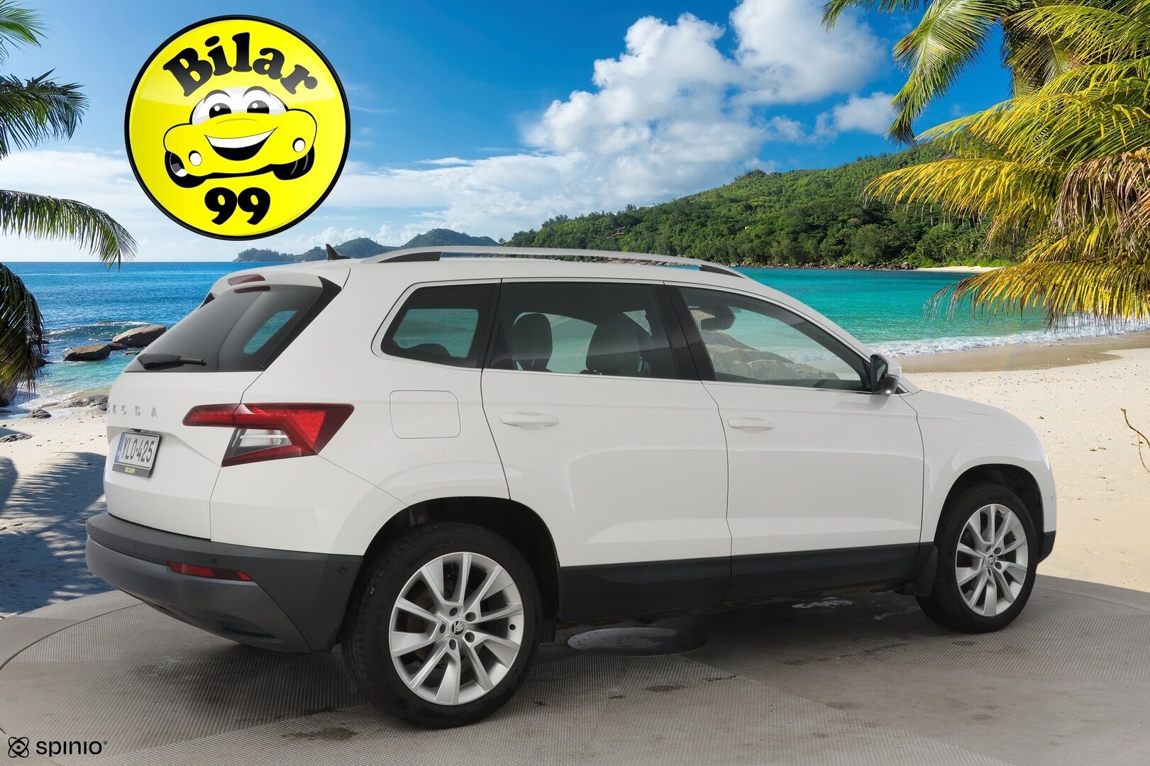 Skoda Karoq 2020 Skoda Karoq 1.5 TSI DSG Exclusive / Webasto / ACC / Koukku / Navi / Panorama / Siisti! - Suomi auto / P-kamera / Tutkat / LEDIT / Nahkasisusta / Smartlink / 2 x hyvät renkaat / Webasto / Nahkasisusta