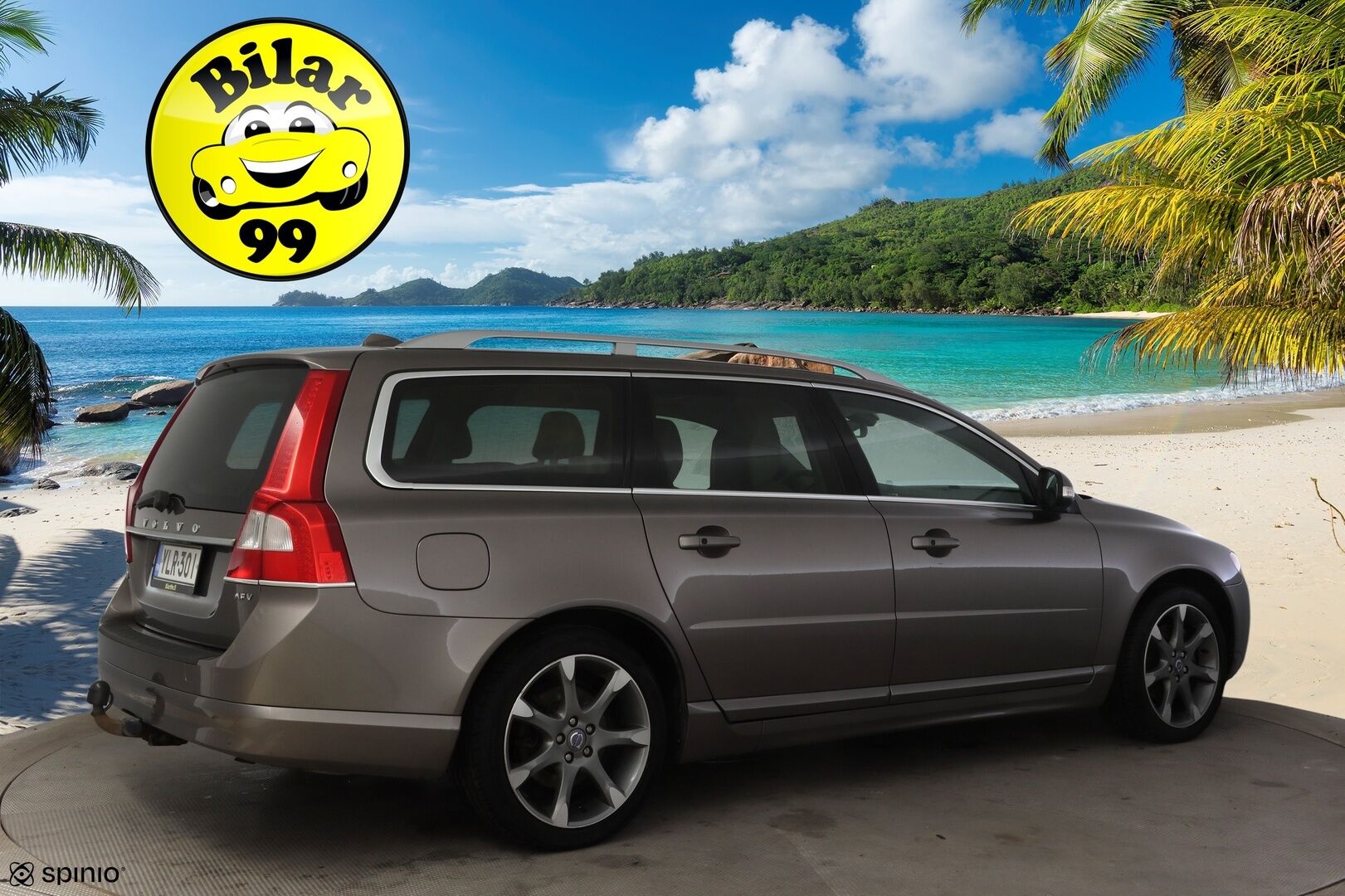 Volvo V70 2011 2,5FT Summum * Kattoluukku / Keyless / Webasto / Tutkat / Sähkökontti / Nahkapenkit / Koukku / Etuistuin muistilla / Volvo TV - Bi-Fuel / Huippusiisti / Erikoiset varusteet / 29litran isompi bensatankki / Särmät huollot *