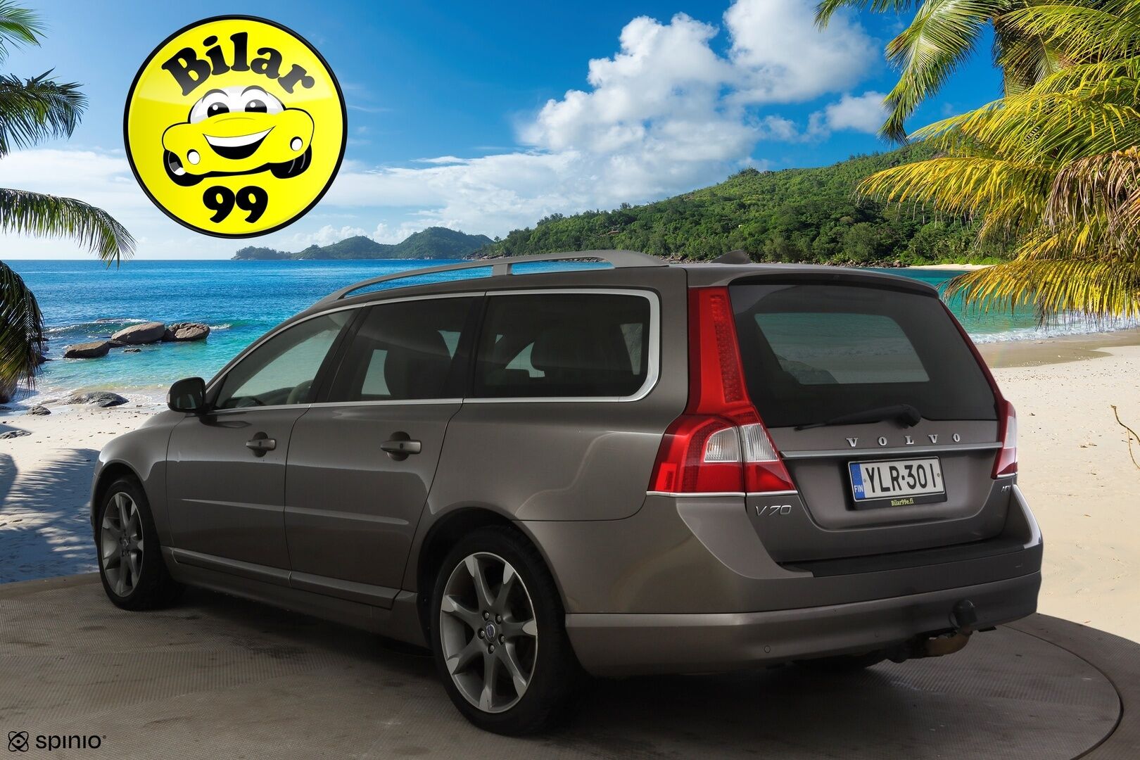 Volvo V70 2011 2,5FT Summum * Kattoluukku / Keyless / Webasto / Tutkat / Sähkökontti / Nahkapenkit / Koukku / Etuistuin muistilla / Volvo TV - Bi-Fuel / Huippusiisti / Erikoiset varusteet / 29litran isompi bensatankki / Särmät huollot *