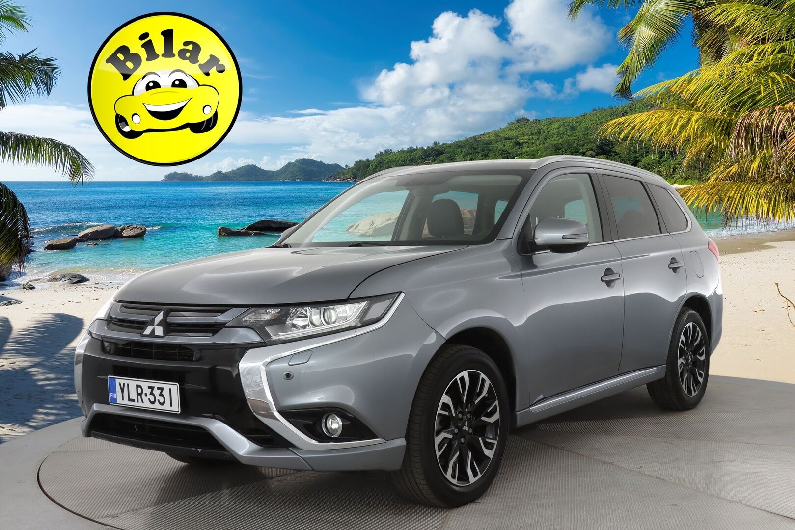 Mitsubishi OUTLANDER PHEV 2016 Instyle 4WD - * Rockford Fosqate | P.Kamera | Navi | Vakkari | Keyless | Nahka/Alcantara | Tutkat | Bluetooth | 2X Renkaat & Aluvanteet *