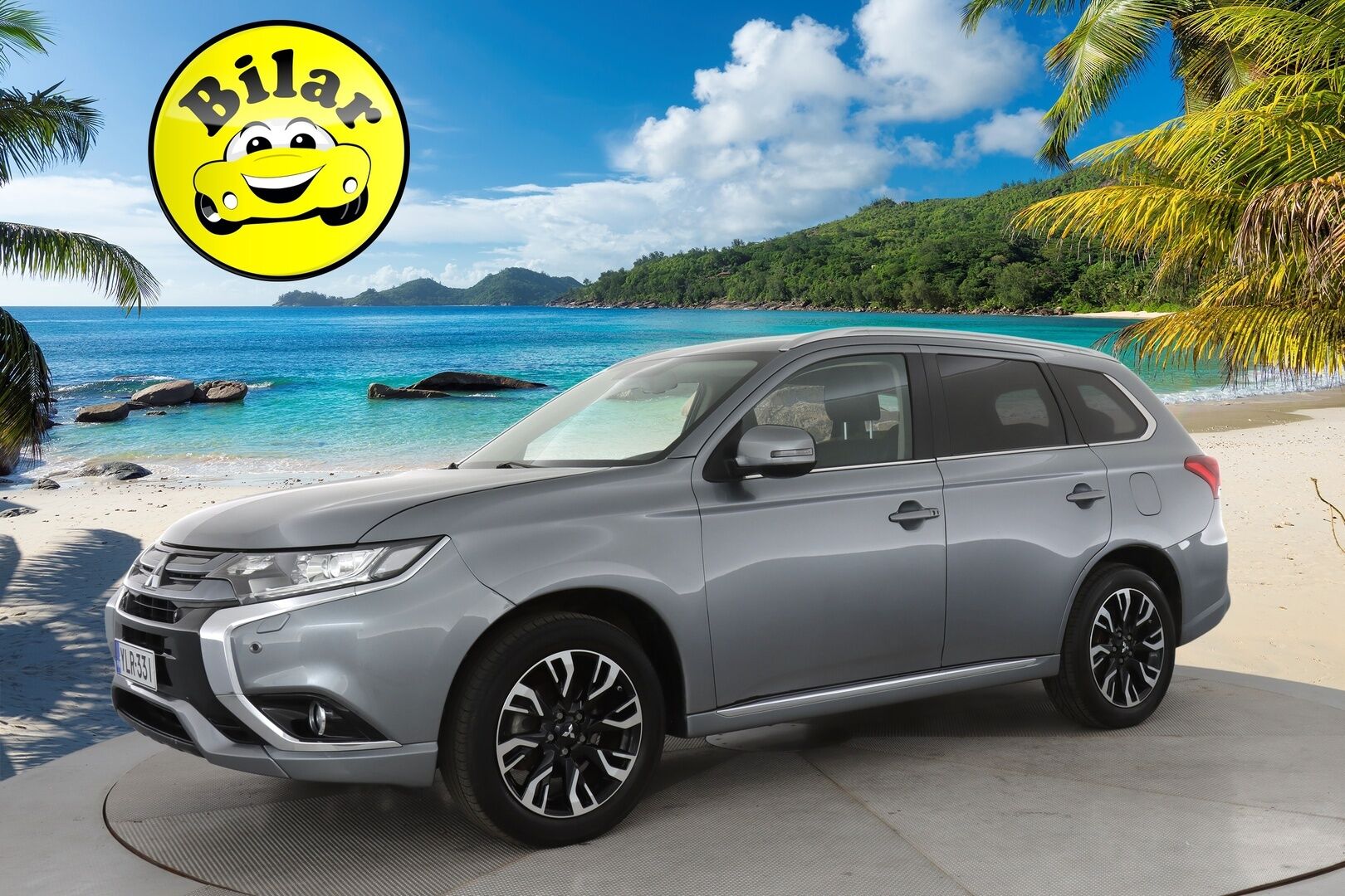 Mitsubishi OUTLANDER PHEV 2016 Instyle 4WD - * Rockford Fosqate | P.Kamera | Navi | Vakkari | Keyless | Nahka/Alcantara | Tutkat | Bluetooth | 2X Renkaat & Aluvanteet *