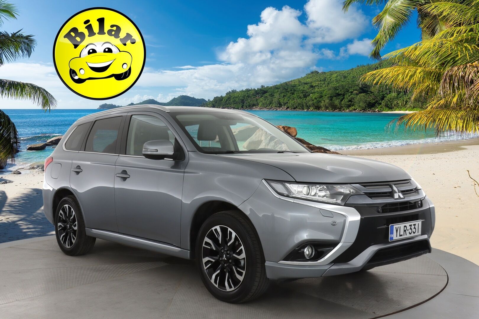 Mitsubishi OUTLANDER PHEV 2016 Instyle 4WD - * Rockford Fosqate | P.Kamera | Navi | Vakkari | Keyless | Nahka/Alcantara | Tutkat | Bluetooth | 2X Renkaat & Aluvanteet *