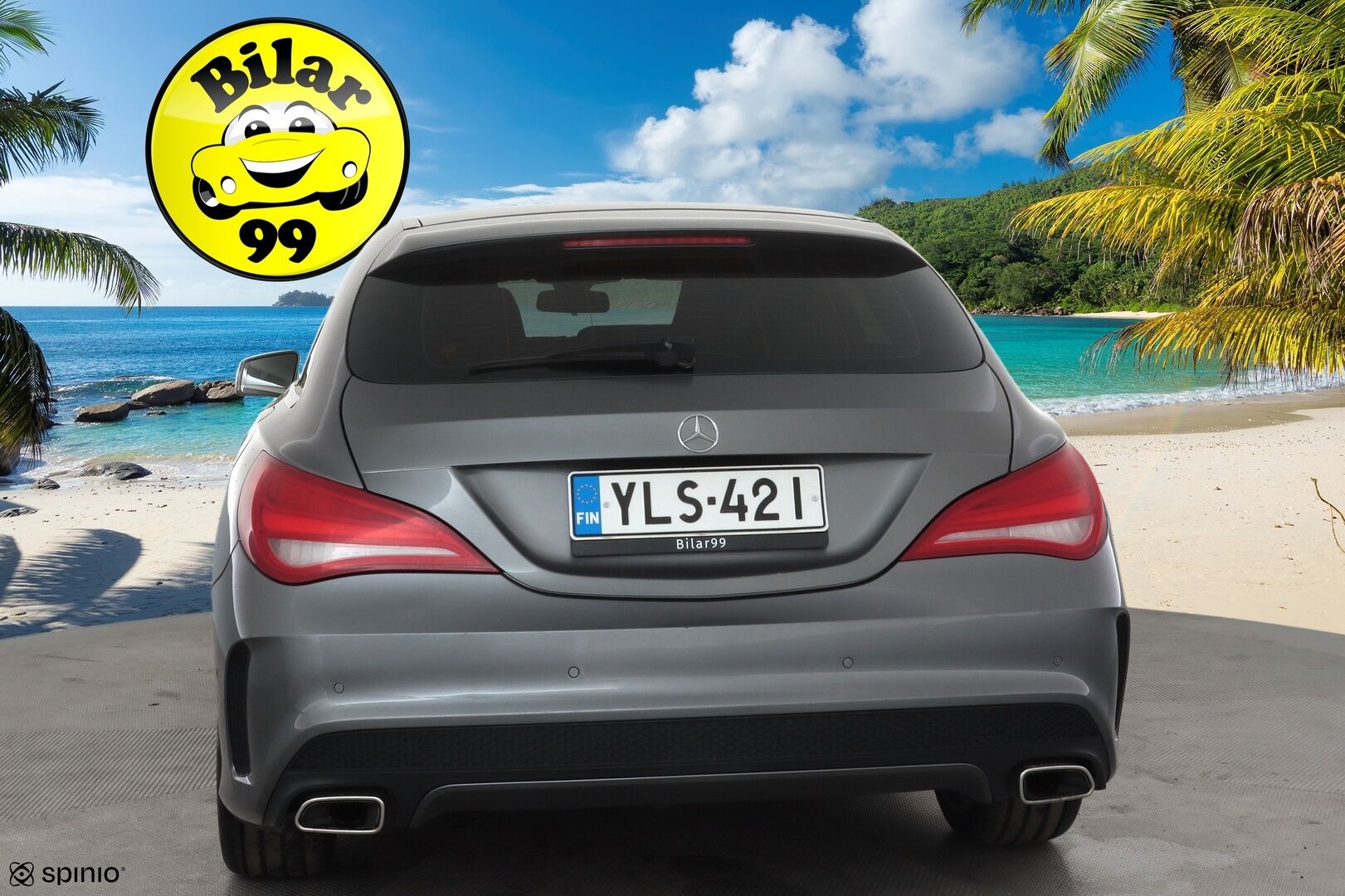 Mercedes-Benz CLA 2015 200 A Shooting Brake AMG * Vakkari / P.Tutkat / Lohko / ILS-Xenon / Puolinahat / Navi / Bluetooth * - Kahdet renkaat aluvanteilla - HULLUT AVAJAISHULINAT KORKOTARJOUS 3,29 %