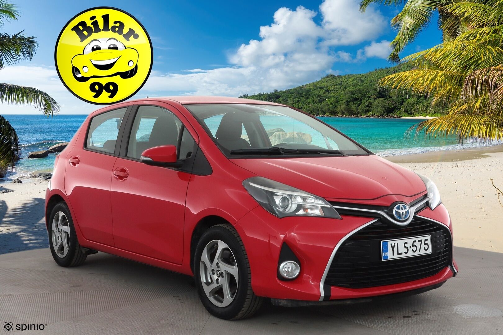 Toyota Yaris 2016 1,5 Hybrid Active * P.Kamera / Facelift / AC / Bluetooth / Kahdet renkaat aluvanteilla * - HULLUT AVAJAISHULINAT KORKOTARJOUS 3,29 %
