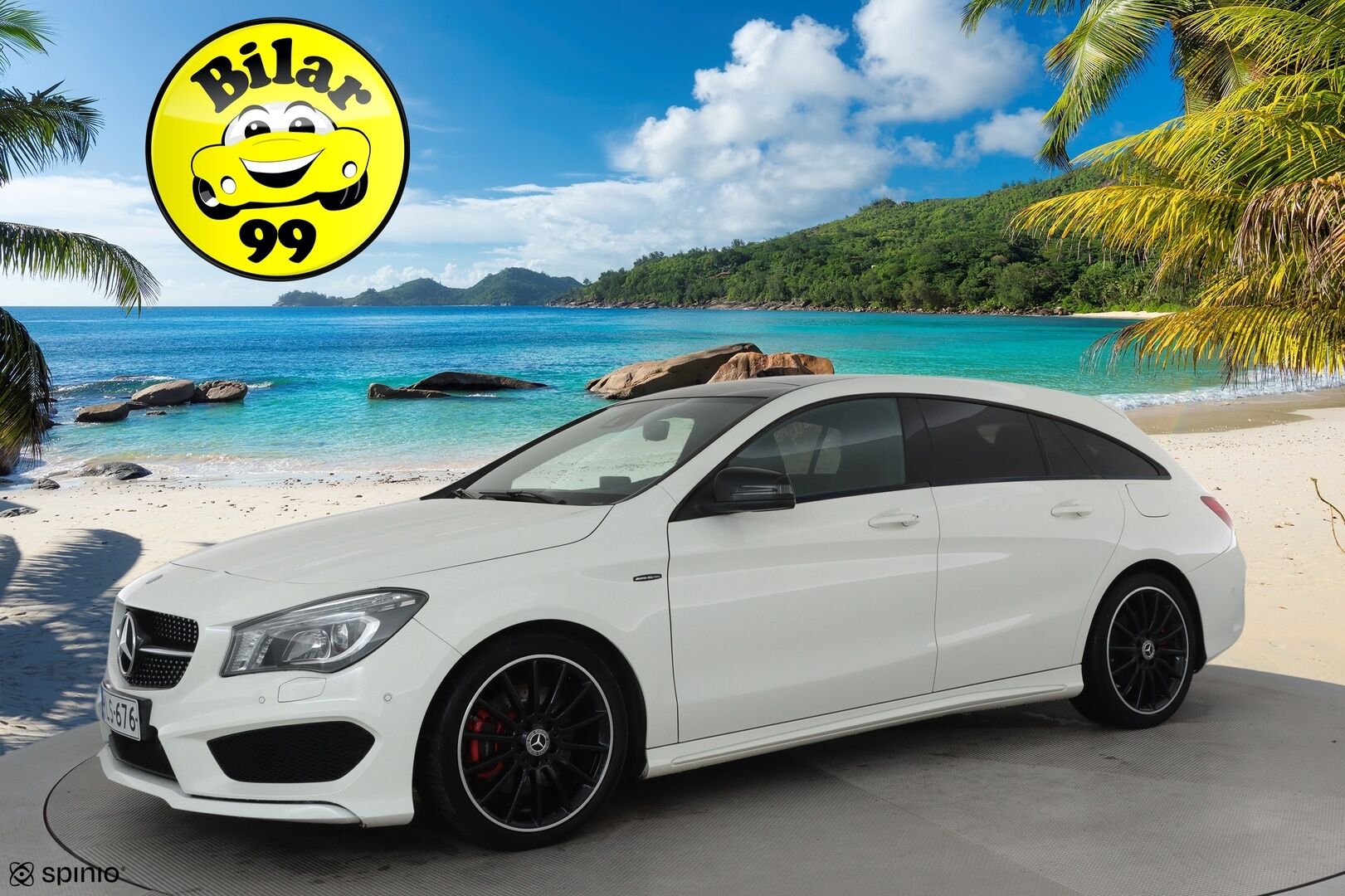 Mercedes-Benz CLA 2015 250 4Matic Sport A Shooting Brake Premium Business AMG **Panorama / ILS-Xenon / Muistipenkit / P.kamera / Navi** - Kahdet renkaat aluvanteilla