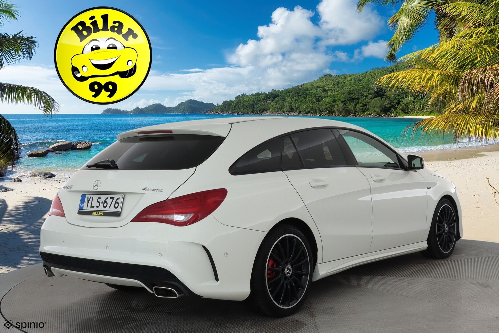 Mercedes-Benz CLA 2015 250 4Matic Sport A Shooting Brake Premium Business AMG **Panorama / ILS-Xenon / Muistipenkit / P.kamera / Navi** - Kahdet renkaat aluvanteilla