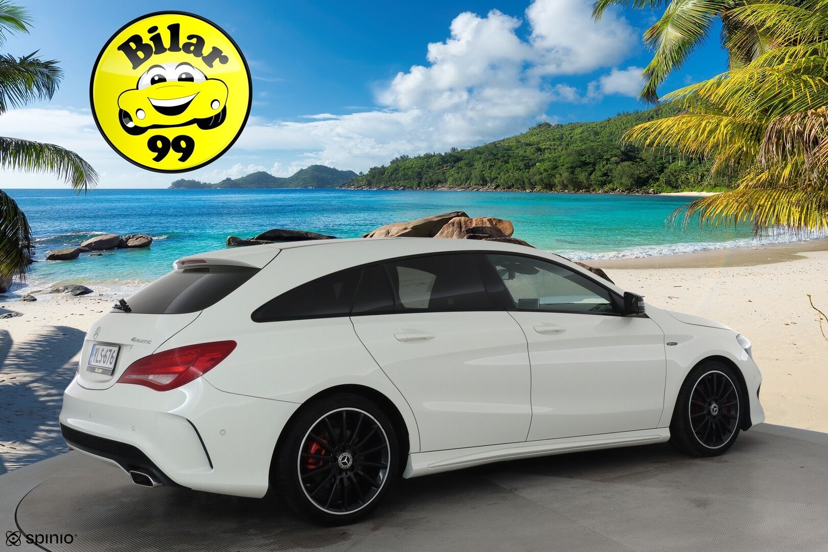 Mercedes-Benz CLA 2015 250 4Matic Sport A Shooting Brake Premium Business AMG **Panorama / ILS-Xenon / Muistipenkit / P.kamera / Navi** - Kahdet renkaat aluvanteilla