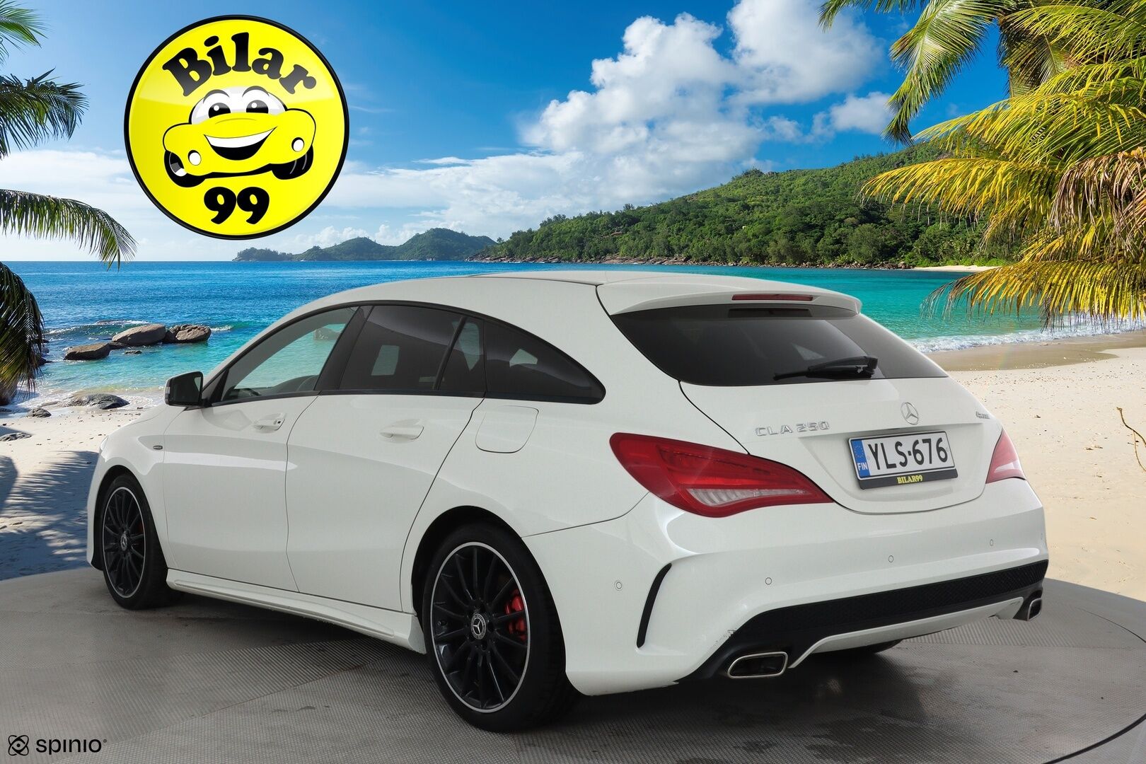 Mercedes-Benz CLA 2015 250 4Matic Sport A Shooting Brake Premium Business AMG **Panorama / ILS-Xenon / Muistipenkit / P.kamera / Navi** - Kahdet renkaat aluvanteilla