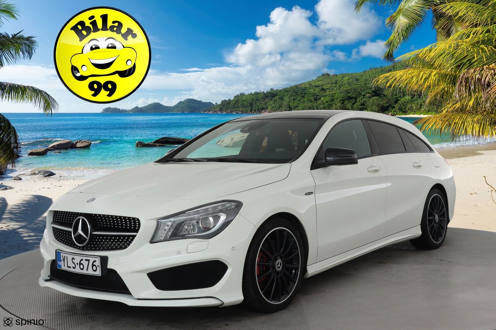 Mercedes-Benz CLA 2015 250 4Matic Sport A Shooting Brake Premium Business AMG **Panorama / ILS-Xenon / Muistipenkit / P.kamera / Navi** - Kahdet renkaat aluvanteilla