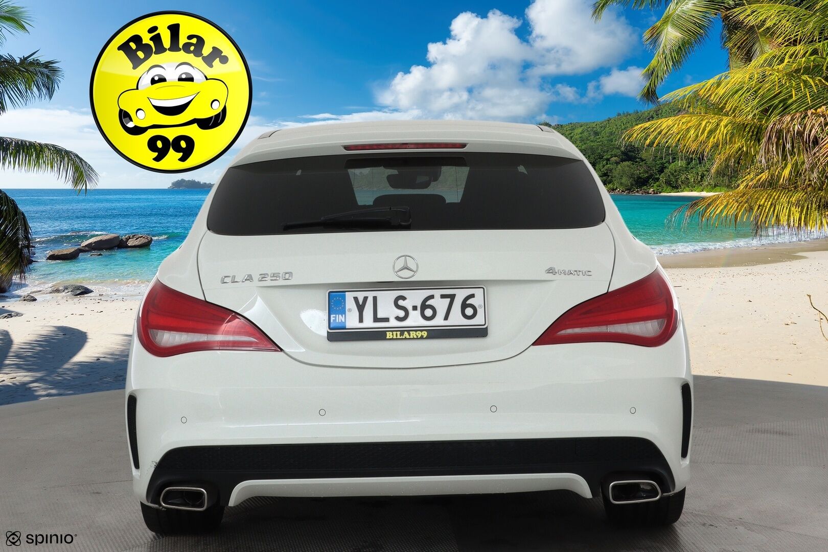 Mercedes-Benz CLA 2015 250 4Matic Sport A Shooting Brake Premium Business AMG **Panorama / ILS-Xenon / Muistipenkit / P.kamera / Navi** - Kahdet renkaat aluvanteilla