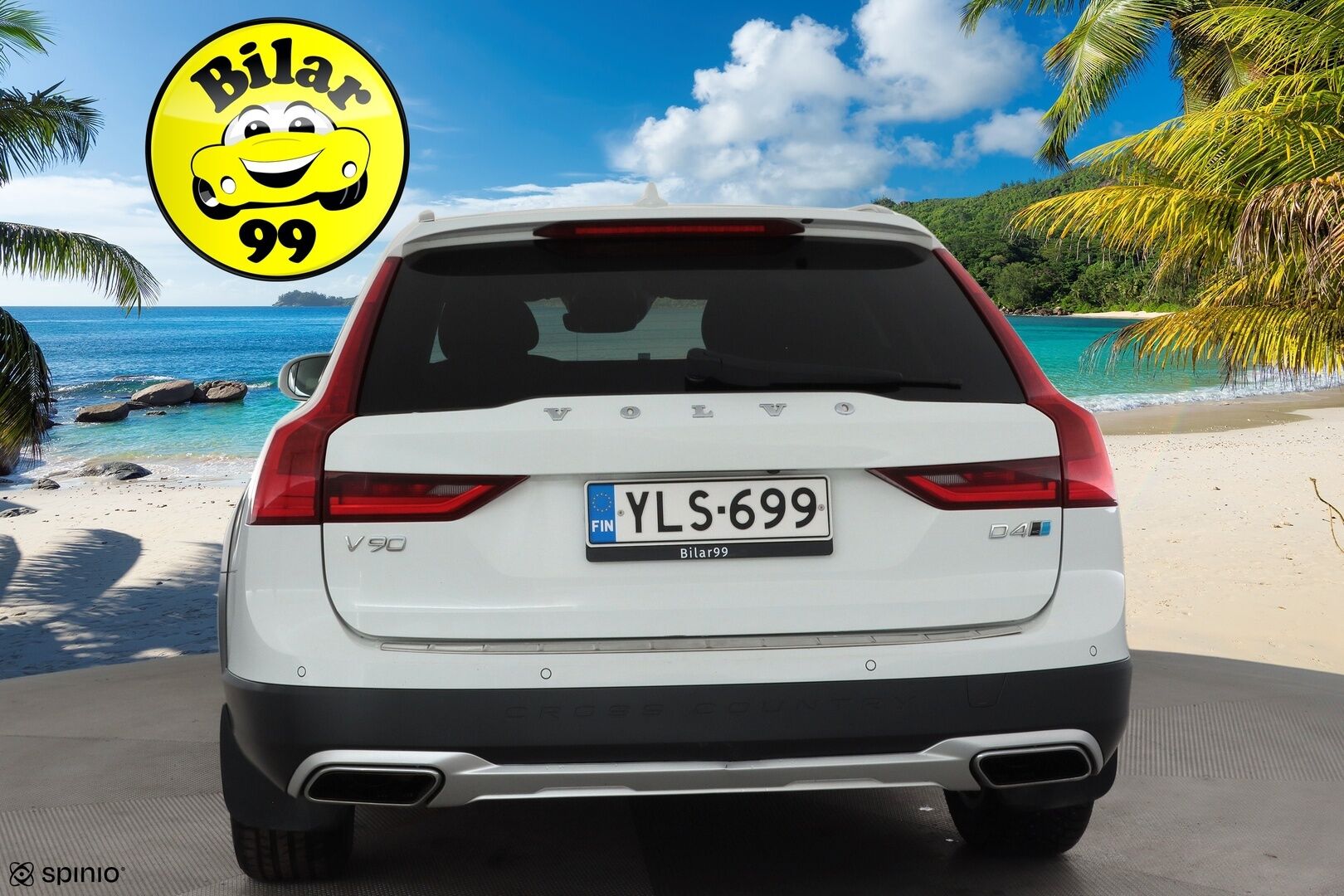 Volvo V90 Cross Country 2018 D4 AWD Pro Polestar aut * Webasto / Koukku / ACC / Full-LED / P.kamera / Sportpenkki Muistilla / Navi / Kaistavahti * - Kahdet renkaat - Osta nyt, maksa vasta ensi vuonna