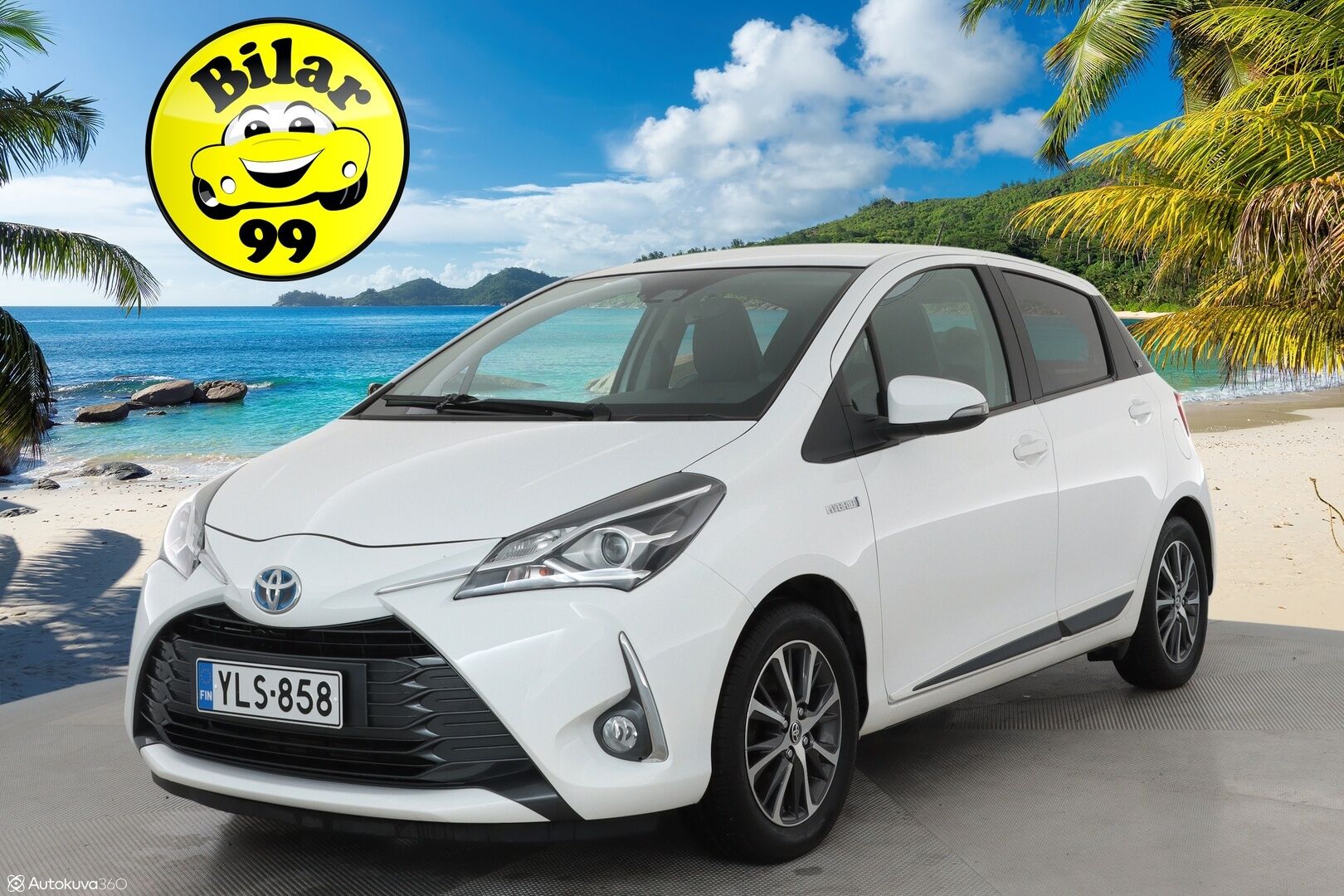 Toyota Yaris 2020 1,5 Hybrid Y20 Edition **P.Kamera / Kaistavahti / Navi / Aut. Ilmastointi / Bluetooth** - 1.Om Suomi-auto / Juuri huollettu / 2x Renkaat