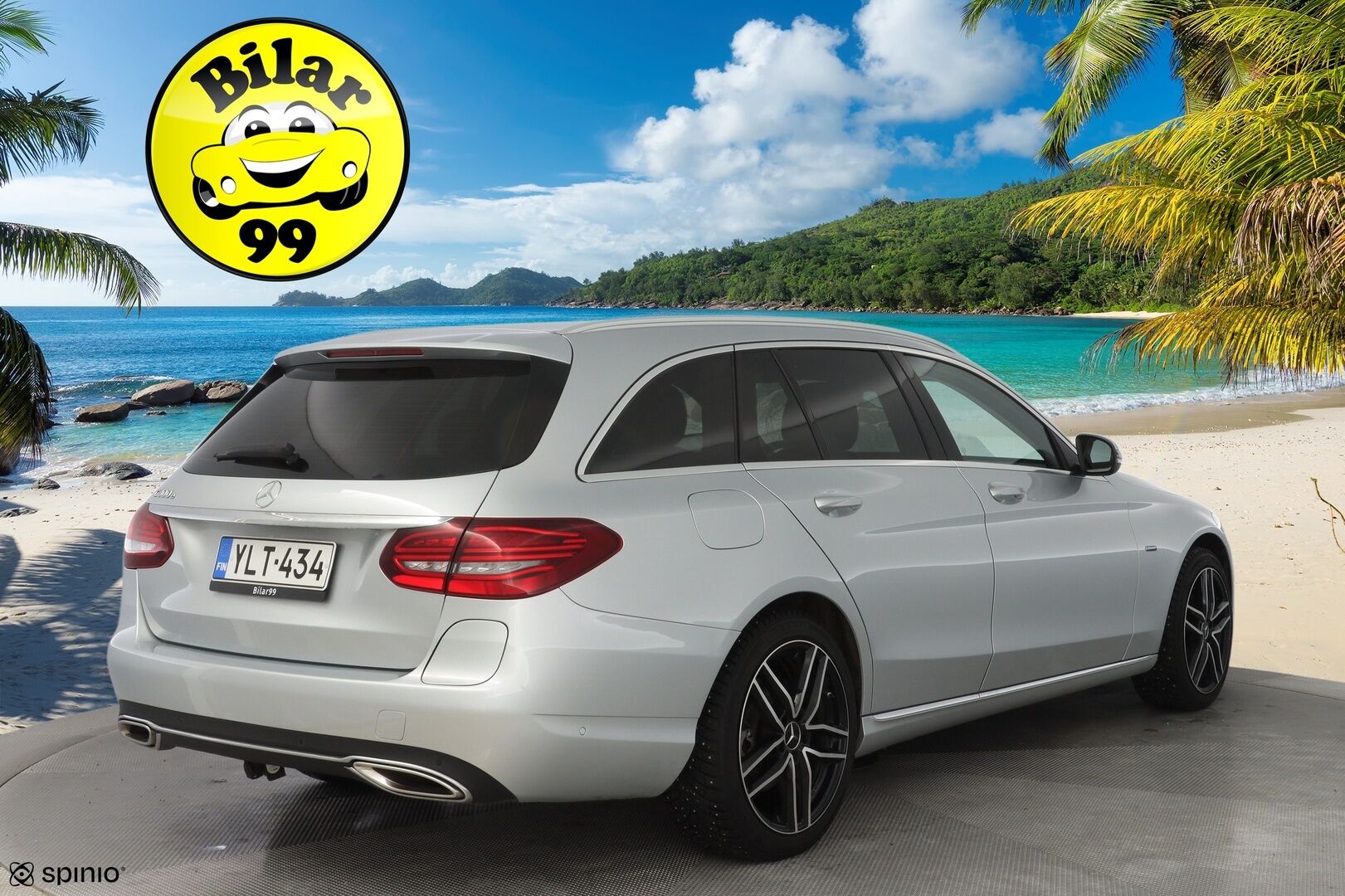 Mercedes-Benz C 2020 300 e T A Business Avantgarde Edition EQ Power * Distronic / Multibeam / Kamera / Navi / Koukku / Sportpenkit * - Akku kuntotarkastettu / Suomi-auto / 2x Latauskaapelit / Kahdet OEM Vanteet - HULLUT AVAJAISHULINAT KORKOTARJOUS 3,29 %