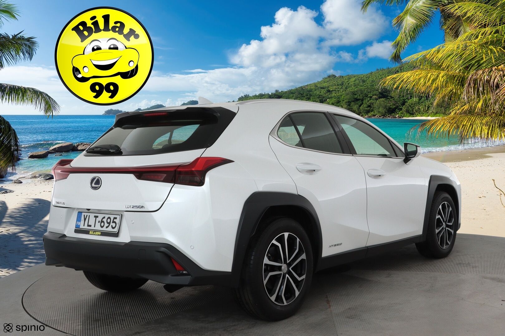 Lexus UX 2020 250h Comfort **Adapt.Vakkari / LED-valot / P.kamera / Navi / Kaistavahti / Navi / Ratinlämmitin / Sisätilanlämmitin** - Suomi-auto / kahdet Renkaat / Merkkihuollettu!