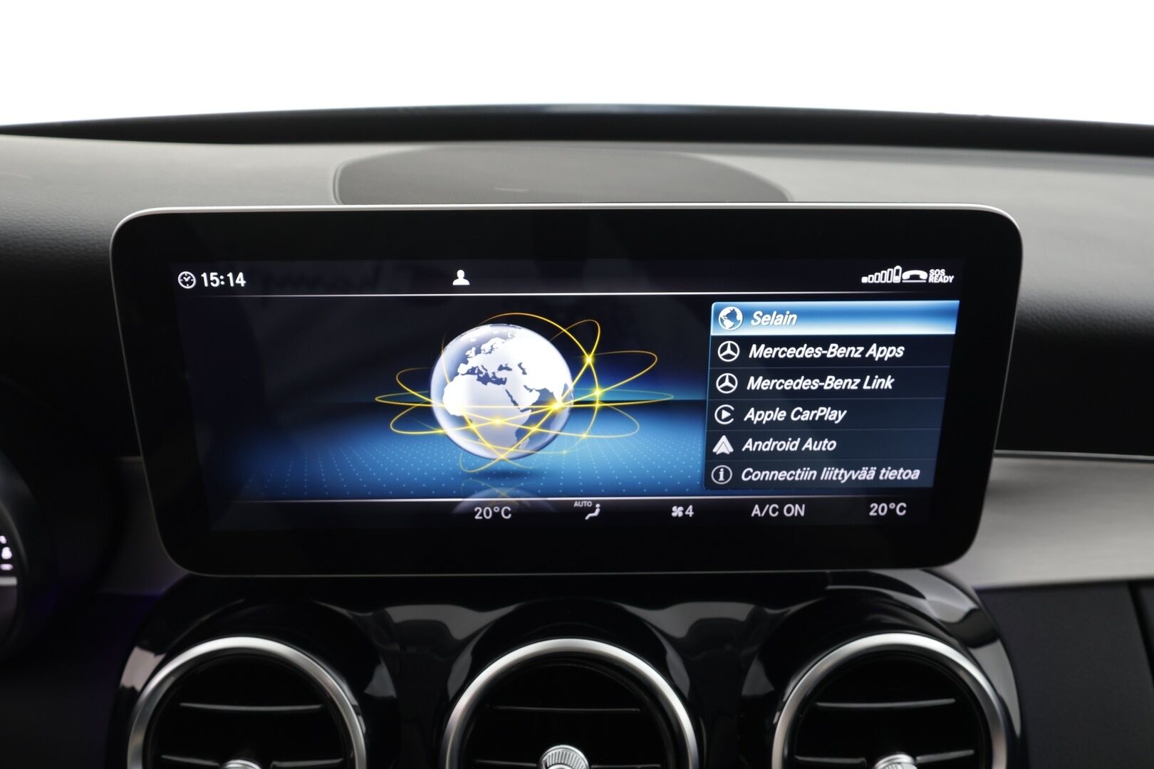 Mercedes-Benz C 2020 200 d T A Business * Vakkari / P.kamera / Multibeam / Navi / Panorama / Koukku / Lohkolämmitin / Puolinahat * - Kahdet renkaat aluvanteilla - HULLU BLACKWEEK KORKOTARJOUS 2,49%