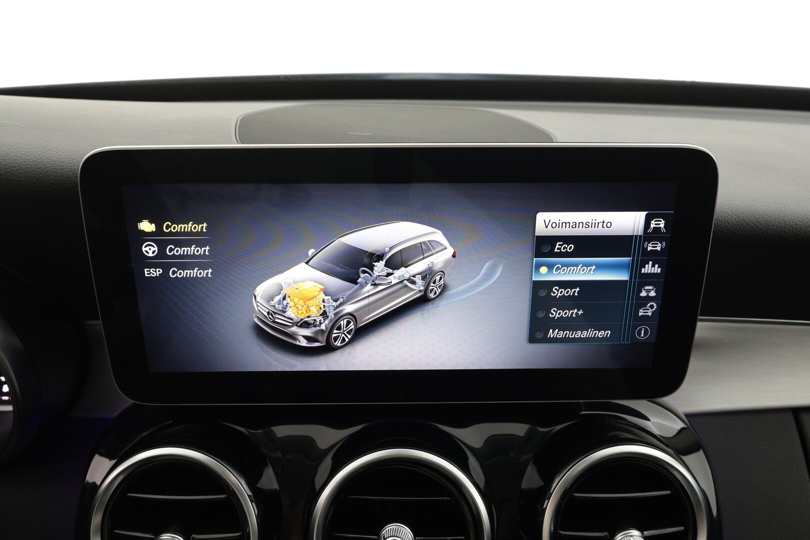 Mercedes-Benz C 2020 200 d T A Business * Vakkari / P.kamera / Multibeam / Navi / Panorama / Koukku / Lohkolämmitin / Puolinahat * - Kahdet renkaat aluvanteilla - HULLU BLACKWEEK KORKOTARJOUS 2,49%