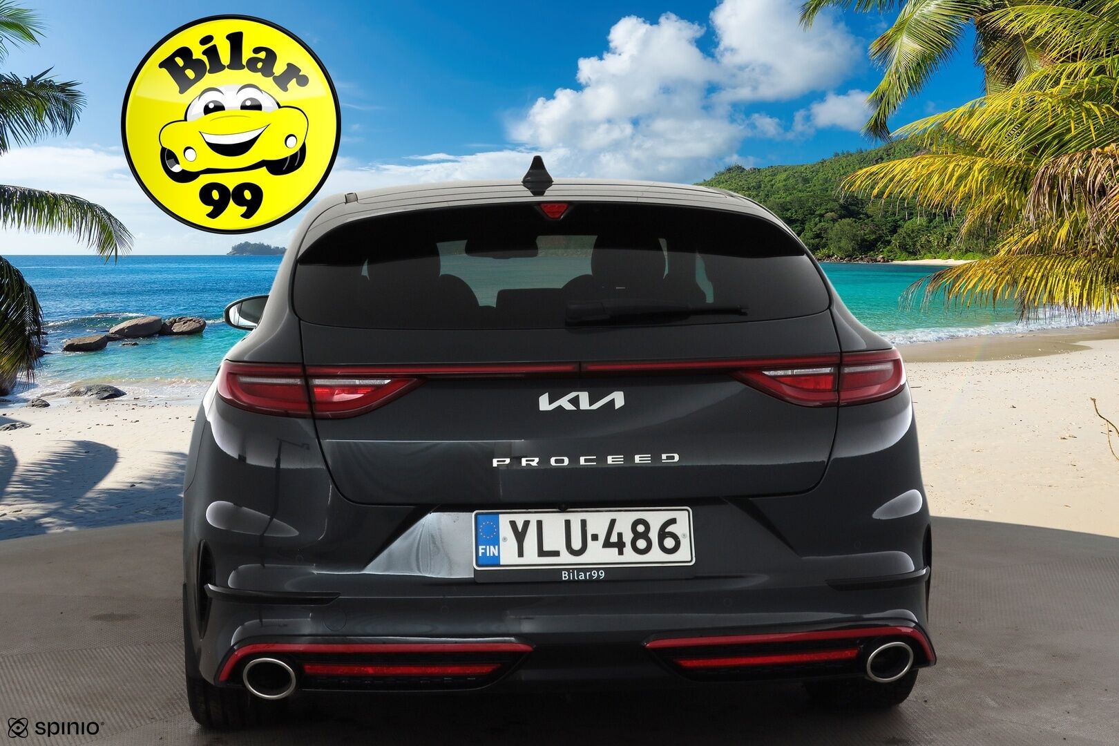 Kia ProCeed 2022 1,6 T-GDI ISG 204hv GT Business Premium SB DCT A/T * Webasto / ACC / LED / Koukku / P.Kamera * - 1.Om suomi-auto / Merkkihuollettu / Kahdet renkaat