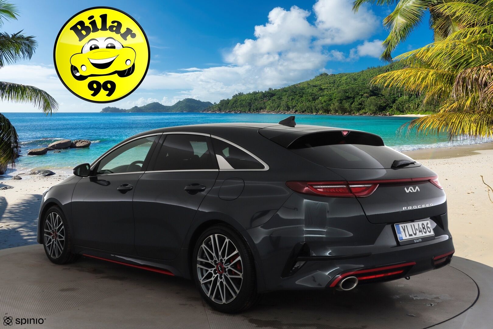 Kia ProCeed 2022 1,6 T-GDI ISG 204hv GT Business Premium SB DCT A/T * Webasto / ACC / LED / Koukku / P.Kamera * - 1.Om suomi-auto / Merkkihuollettu / Kahdet renkaat