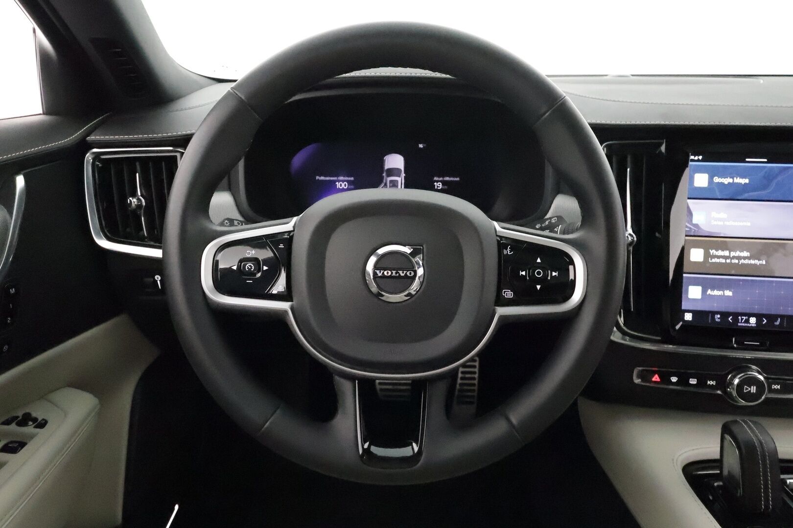 Volvo V90 2022 T6 AWD Long Range R-Design aut **Panorama / Adapt.Vakkari / Koukku / Full-LED / P.Kamera / Sporttinahat Muistilla** - 3,99 % KORKOTARJOUS TÄHÄN AUTOON - 1.Om Suomi-auto / Google Maps / Kaistavahti / KeylessGO / 2x Renkaat