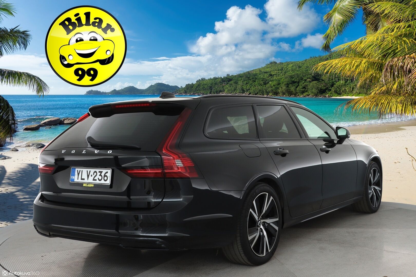 Volvo V90 2022 T6 AWD Long Range R-Design aut **Panorama / Adapt.Vakkari / Koukku / Full-LED / P.Kamera / Sporttinahat Muistilla** - 3,99 % KORKOTARJOUS TÄHÄN AUTOON - 1.Om Suomi-auto / Google Maps / Kaistavahti / KeylessGO / 2x Renkaat