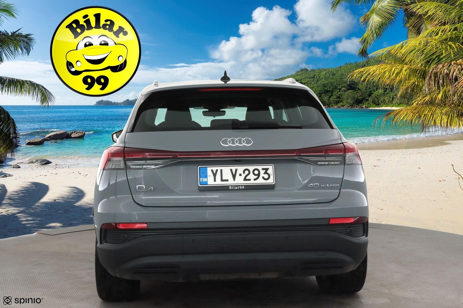 Audi Q4 e-tron 2022 40 e-tron Sportback * Sonos / ILP / ACC / LED / P.Kamera / Navi / Kaistavahti * - 1-om Suomi-auto / Akku kuntotarkastettu SoH 93,2% /  2x Latauskaapelit / Kahdet renkaat aluvanteilla / Merkkihuollot