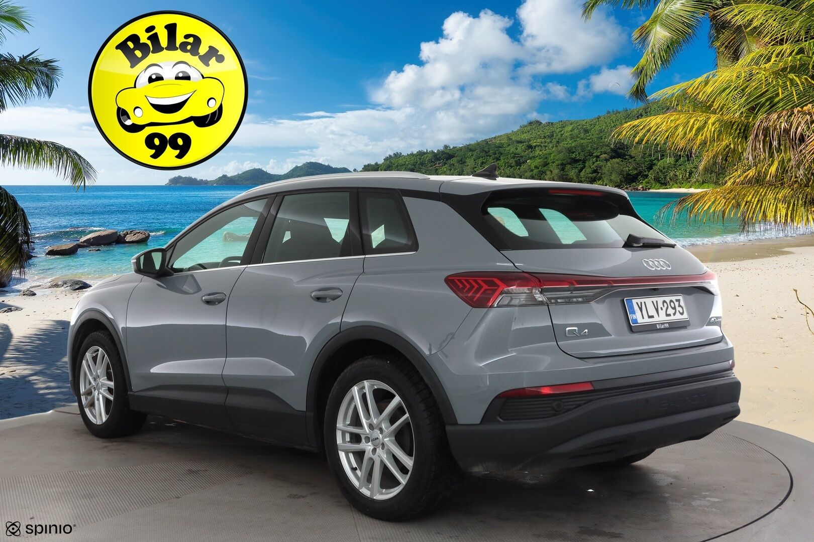 Audi Q4 e-tron 2022 40 e-tron Sportback * Sonos / ILP / ACC / LED / P.Kamera / Navi / Kaistavahti * - 1-om Suomi-auto / Akku kuntotarkastettu SoH 93,2% /  2x Latauskaapelit / Kahdet renkaat aluvanteilla / Merkkihuollot