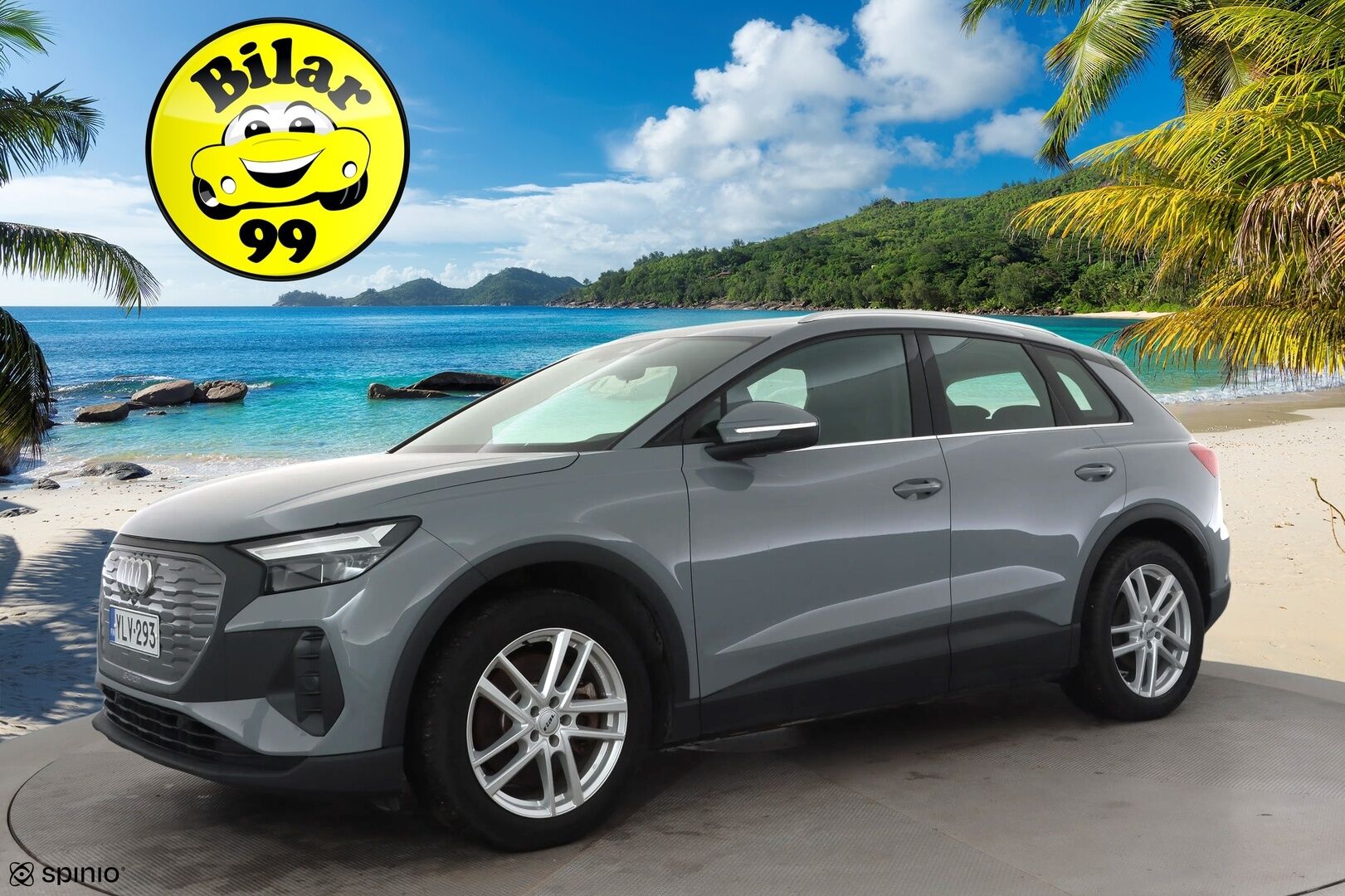 Audi Q4 e-tron 2022 40 e-tron Sportback * Sonos / ILP / ACC / LED / P.Kamera / Navi / Kaistavahti * - 1-om Suomi-auto / Akku kuntotarkastettu SoH 93,2% /  2x Latauskaapelit / Kahdet renkaat aluvanteilla / Merkkihuollot