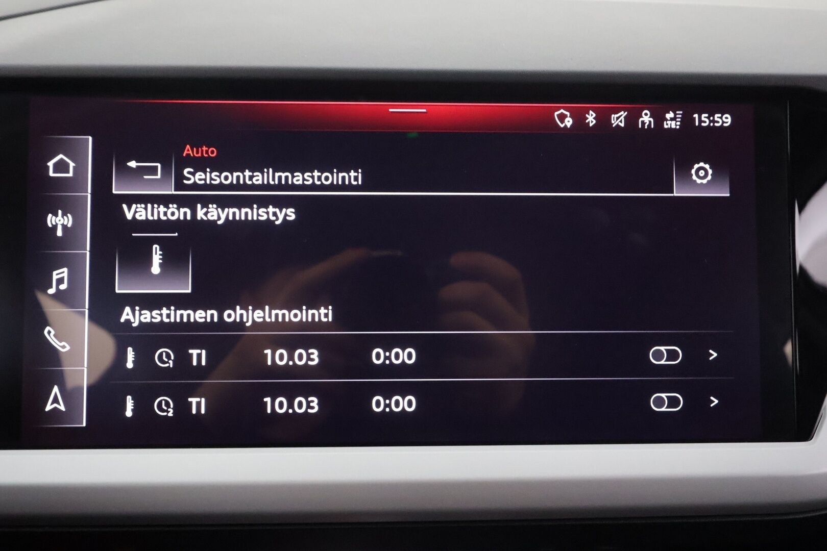 Audi Q4 e-tron 2022 40 e-tron Sportback * Sonos / ILP / ACC / LED / P.Kamera / Navi / Kaistavahti * - 1-om Suomi-auto / Akku kuntotarkastettu SoH 93,2% /  2x Latauskaapelit / Kahdet renkaat aluvanteilla / Merkkihuollot