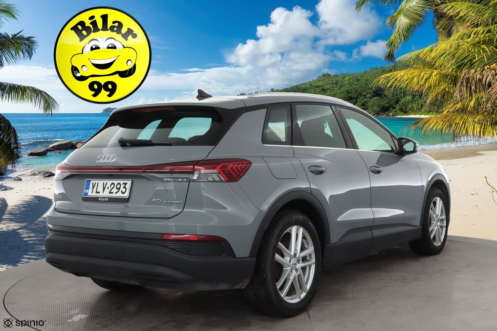 Audi Q4 e-tron 2022 40 e-tron Sportback * Sonos / ILP / ACC / LED / P.Kamera / Navi / Kaistavahti * - 1-om Suomi-auto / Akku kuntotarkastettu SoH 93,2% /  2x Latauskaapelit / Kahdet renkaat aluvanteilla / Merkkihuollot