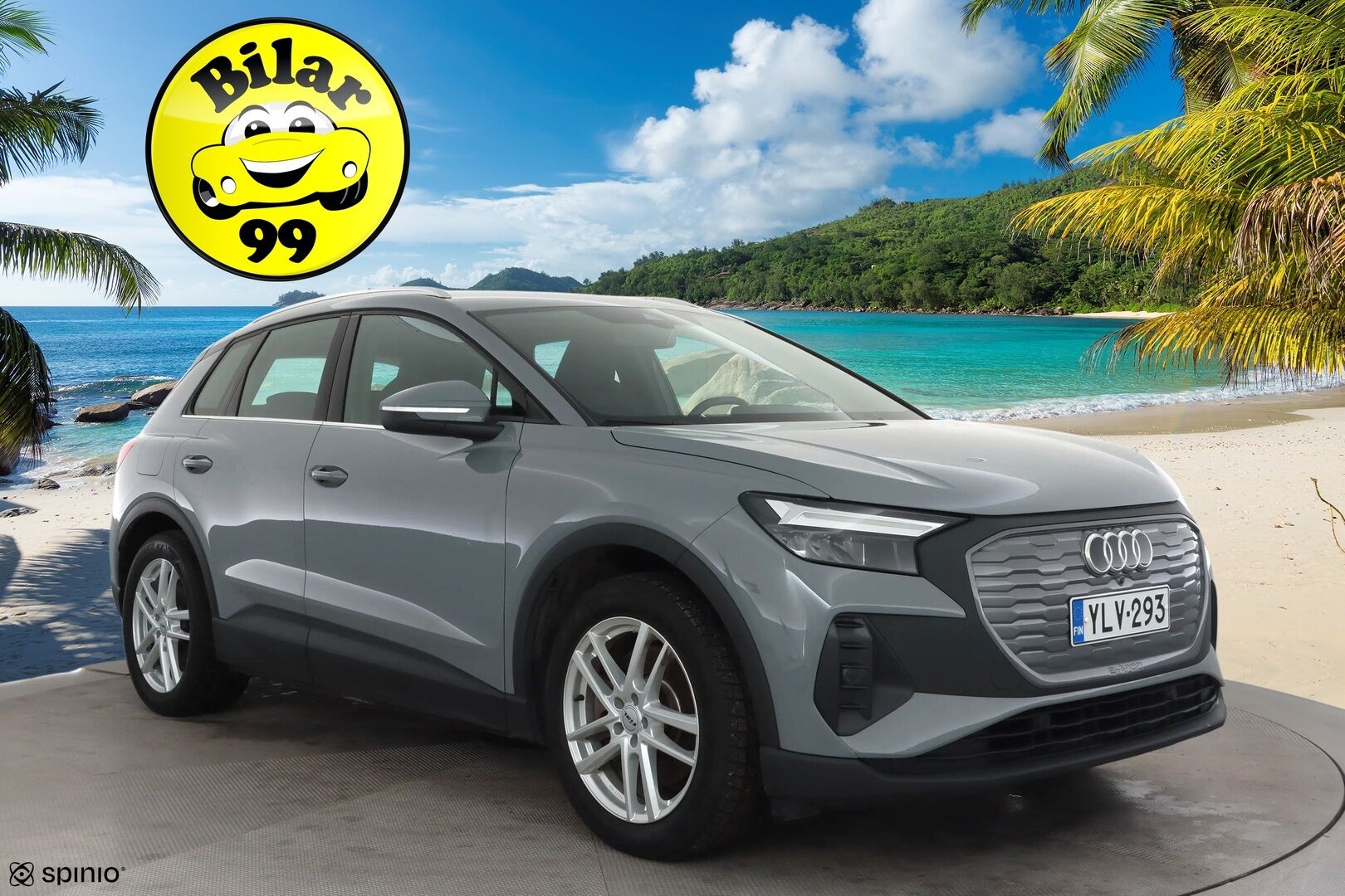 Audi Q4 e-tron 2022 40 e-tron Sportback * Sonos / ILP / ACC / LED / P.Kamera / Navi / Kaistavahti * - 1-om Suomi-auto / Akku kuntotarkastettu SoH 93,2% /  2x Latauskaapelit / Kahdet renkaat aluvanteilla / Merkkihuollot