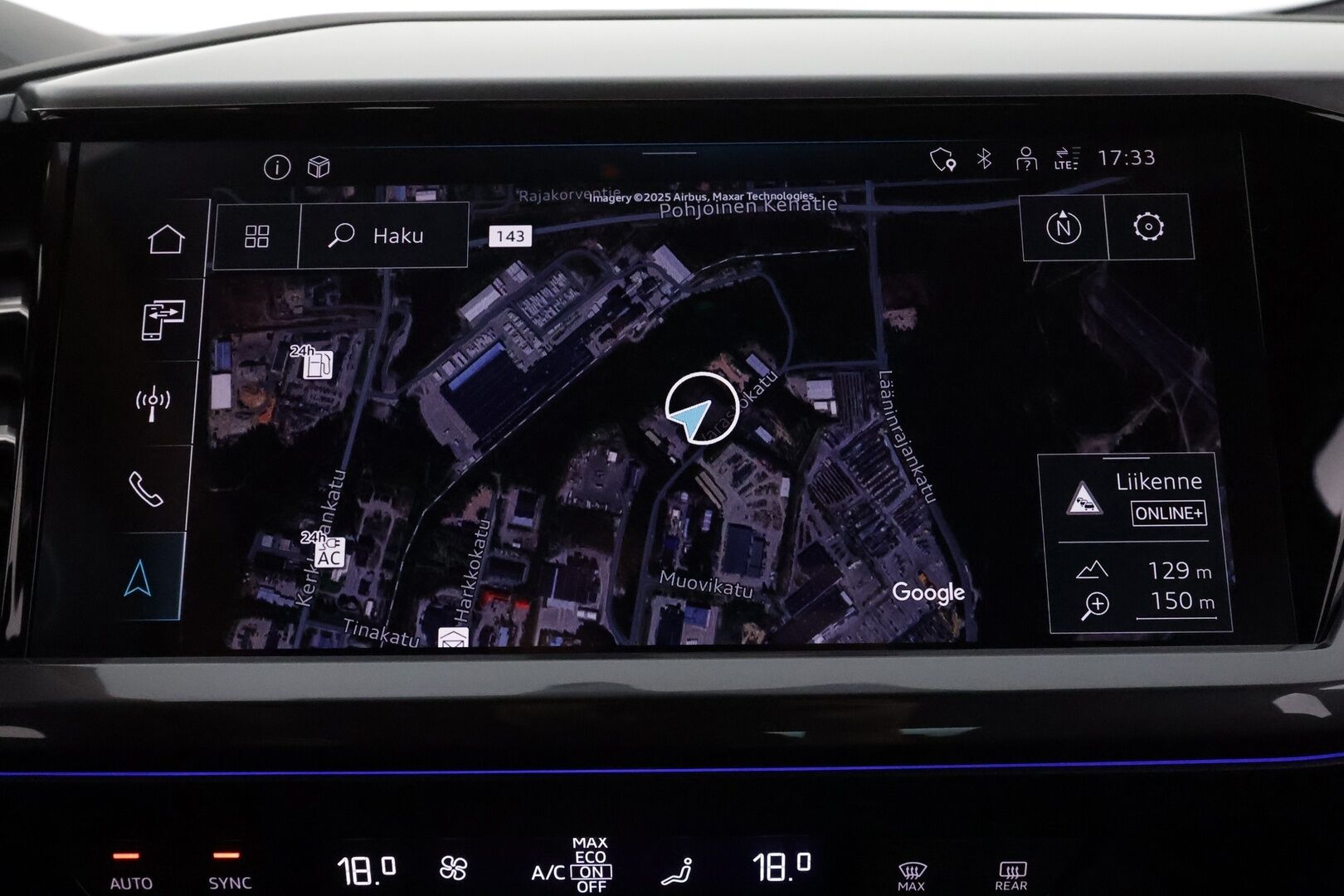 Audi Q4 e-tron 2022 S line 50 e-tron quattro Sportback **HUD / Adapt. vakkari / Sporttipenkit / Matrix LED / P.kamera / Koukku** - 3,99 % KORKOTARJOUS TÄHÄN AUTOON - Akku kuntotarkastettu / 1-Om Suomi-auto / Lämpöpumppu / Kahdet renkaat / 