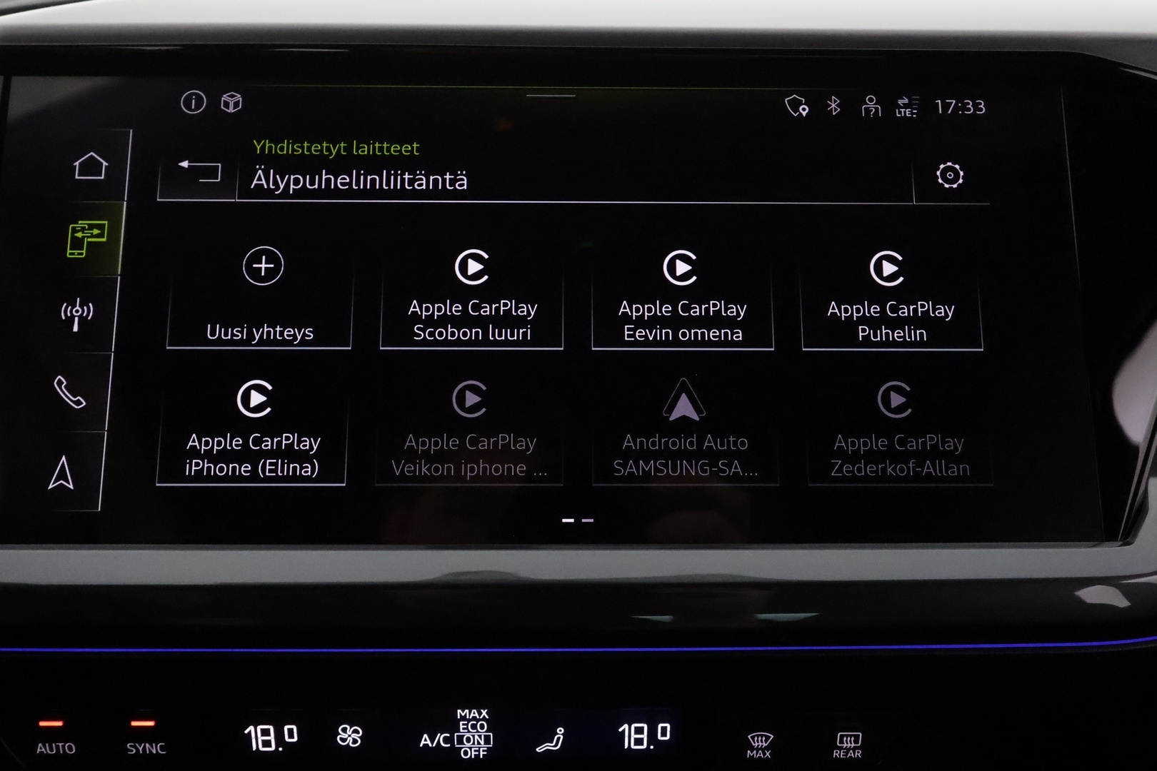 Audi Q4 e-tron 2022 S line 50 e-tron quattro Sportback **HUD / Adapt. vakkari / Sporttipenkit / Matrix LED / P.kamera / Koukku** - 3,99% KORKOTARJOUS TÄHÄN AUTOON 21.9. ASTI - Akku kuntotarkastettu / 1-Om Suomi-auto / Lämpöpumppu / Kahdet renkaat / *HUD / Adapt. vakkari / Sporttipenkit / Matrix LED / P.kamera / Koukku*