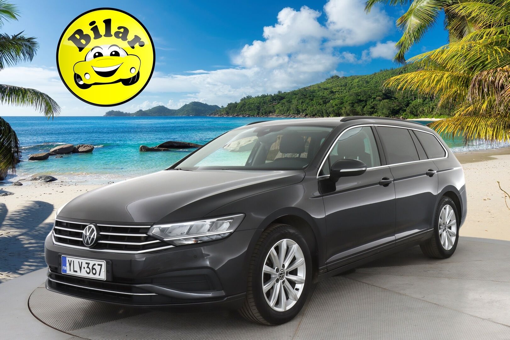 Volkswagen Passat 2022 Variant Style 1,5 TSI EVO 110 kW DSG * Webasto / Koukku / ACC / LED / P.Kamera / Keyless / Lämm. Ohjauspyörä * - 1-om Suomi-auto / Kahdet renkaat aluvanteilla