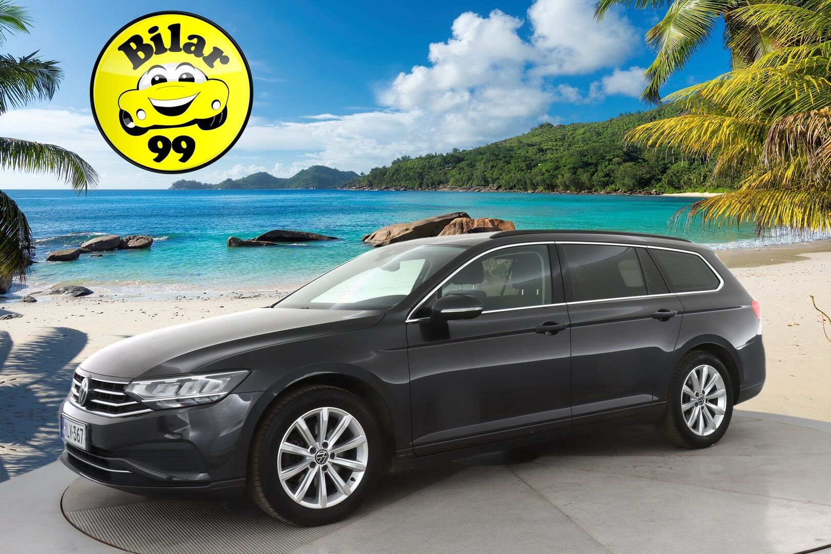 Volkswagen Passat 2022 Variant Style 1,5 TSI EVO 110 kW DSG * Webasto / Koukku / ACC / LED / P.Kamera / Keyless / Lämm. Ohjauspyörä * - 1-om Suomi-auto / Kahdet renkaat aluvanteilla - HULLUT AVAJAISHULINAT KORKOTARJOUS 3,29 %