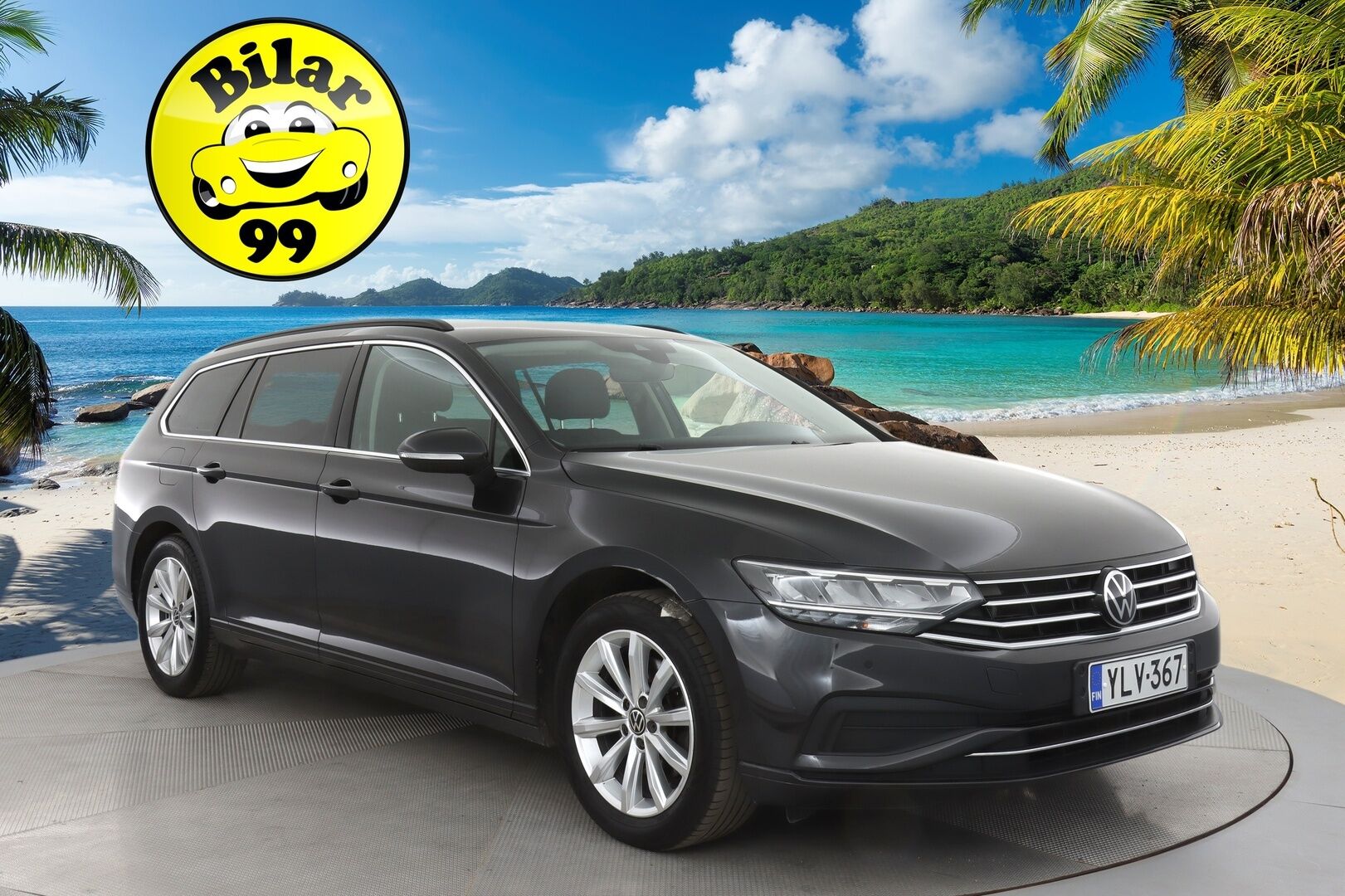 Volkswagen Passat 2022 Variant Style 1,5 TSI EVO 110 kW DSG * Webasto / Koukku / ACC / LED / P.Kamera / Keyless / Lämm. Ohjauspyörä * - 1-om Suomi-auto / Kahdet renkaat aluvanteilla - HULLUT AVAJAISHULINAT KORKOTARJOUS 3,29 %