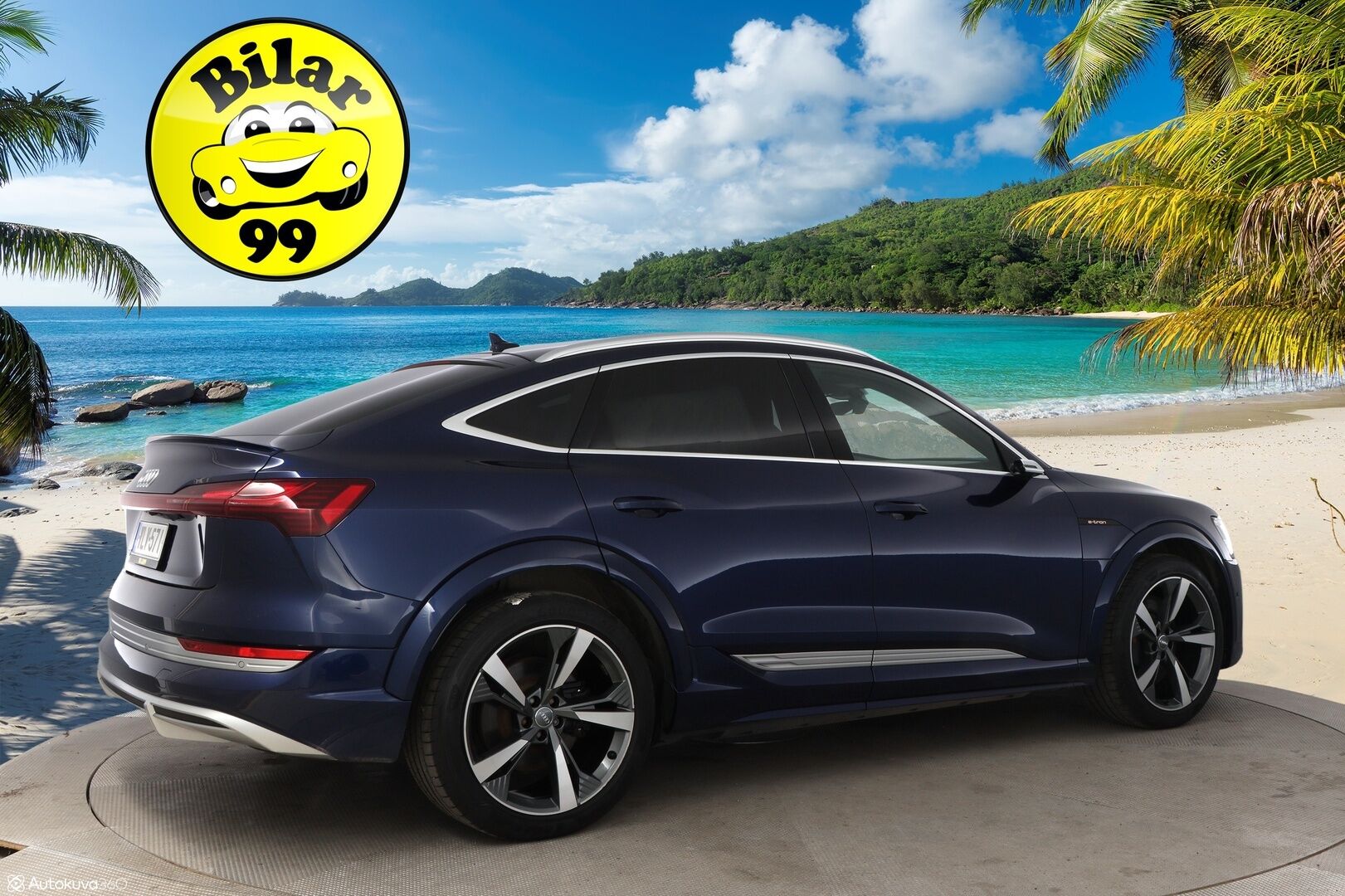 Audi e-tron 2021 Sportback S quattro 503hv - 3,99 % KORKOTARJOUS TÄHÄN AUTOON - Adapt.Vakkari / Bang & Olufsen 3D Surround  / Tikatut Nappanahat / Digital Matrix LED / Panorama / 360-Kamera / Night Vision / HUD / Ilma-Alusta 
