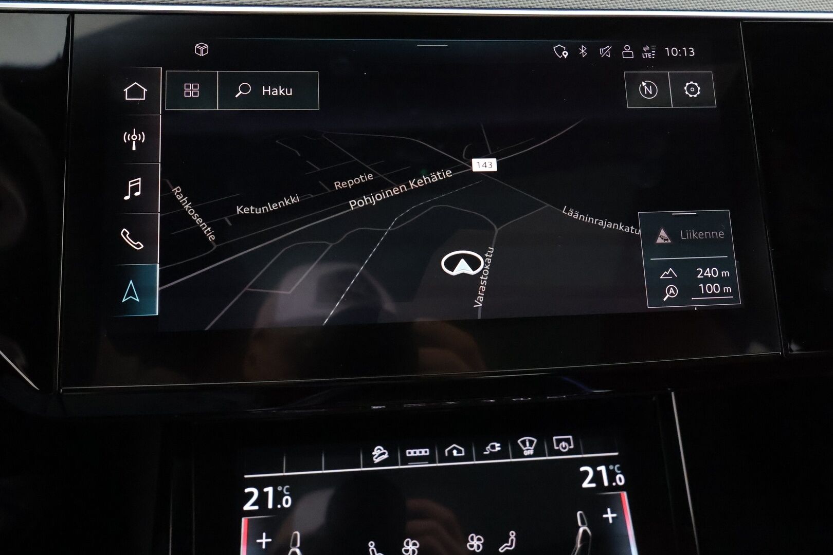 Audi e-tron 2021 Sportback S quattro 503hv - 3,99 % KORKOTARJOUS TÄHÄN AUTOON - Adapt.Vakkari / Bang & Olufsen 3D Surround  / Tikatut Nappanahat / Digital Matrix LED / Panorama / 360-Kamera / Night Vision / HUD / Ilma-Alusta 