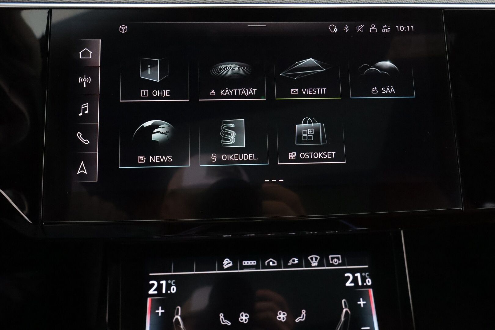 Audi e-tron 2021 Sportback S quattro 503hv - 3,99 % KORKOTARJOUS TÄHÄN AUTOON - Adapt.Vakkari / Bang & Olufsen 3D Surround  / Tikatut Nappanahat / Digital Matrix LED / Panorama / 360-Kamera / Night Vision / HUD / Ilma-Alusta 