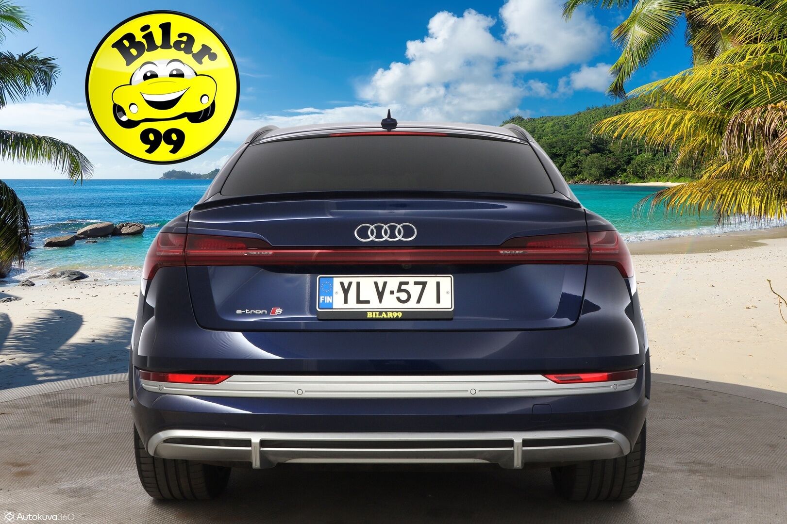 Audi e-tron 2021 Sportback S quattro 503hv - 3,99 % KORKOTARJOUS TÄHÄN AUTOON - Adapt.Vakkari / Bang & Olufsen 3D Surround  / Tikatut Nappanahat / Digital Matrix LED / Panorama / 360-Kamera / Night Vision / HUD / Ilma-Alusta 
