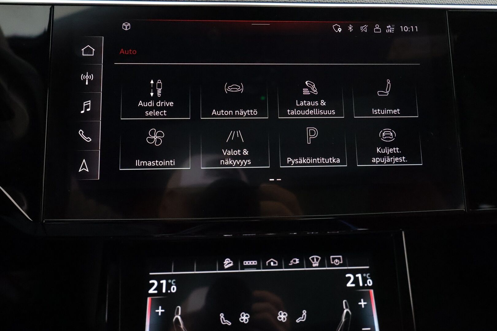Audi e-tron 2021 Sportback S quattro 503hv - 3,99 % KORKOTARJOUS TÄHÄN AUTOON - Adapt.Vakkari / Bang & Olufsen 3D Surround  / Tikatut Nappanahat / Digital Matrix LED / Panorama / 360-Kamera / Night Vision / HUD / Ilma-Alusta 