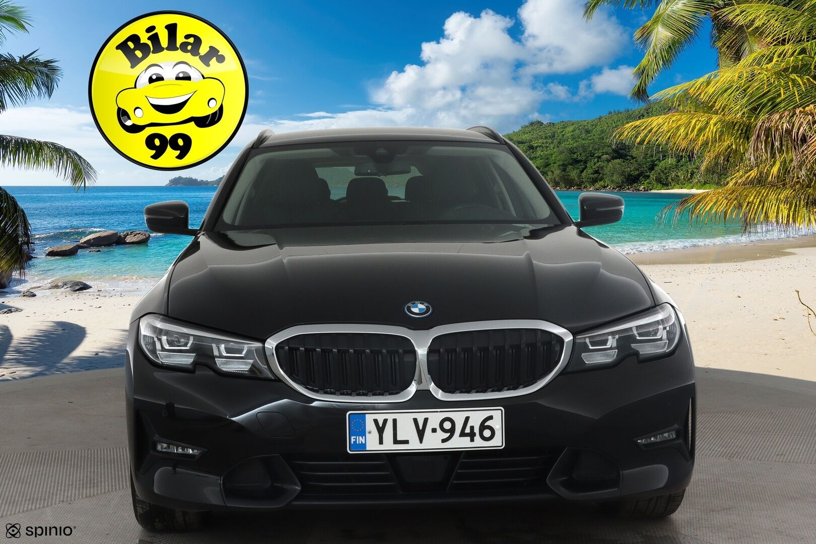 BMW 320 2022 G21 xDrive A Charged Edition Sport *ACC / P.tutkat / Navi / LED / Hifi / Sporttipenkit* - 1.Om Suomi-auto / Akku kuntotarkastettu / Kahdet renkaat aluvanteilla - Osta nyt, maksa vasta ensi vuonna