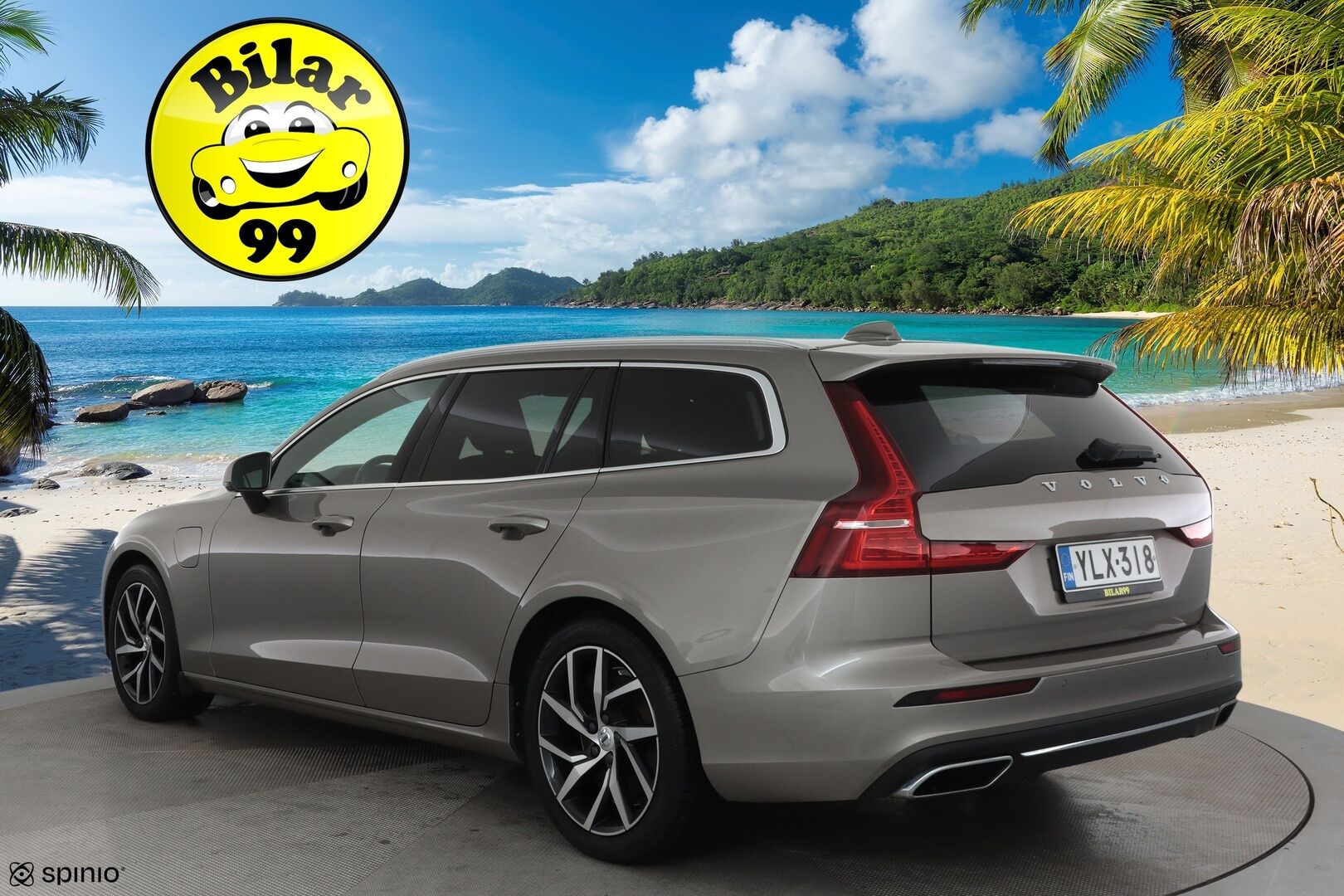 Volvo V60 2020 T6 TwE AWD Inscription **Webasto / Adapt.Vakkari / LED-valot / P.Tutkat / Sporttipenkki Muistilla / Navi / Kaistavahti** - 2x Latauskaapelit / Kahdet Renkaat