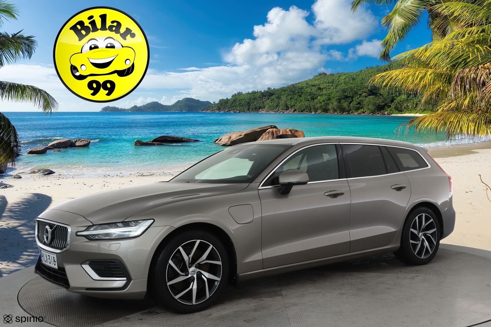 Volvo V60 2020 T6 TwE AWD Inscription **Webasto / Adapt.Vakkari / LED-valot / P.Tutkat / Sporttipenkki Muistilla / Navi / Kaistavahti** - 2x Latauskaapelit / Kahdet Renkaat