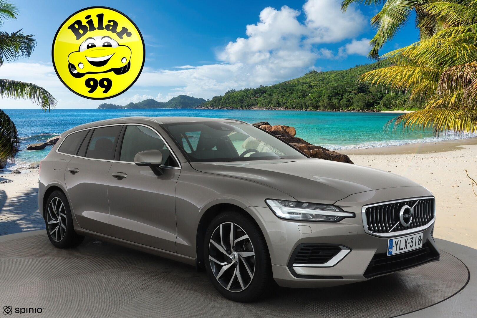 Volvo V60 2020 T6 TwE AWD Inscription **Webasto / Adapt.Vakkari / LED-valot / P.Tutkat / Sporttipenkki Muistilla / Navi / Kaistavahti** - 2x Latauskaapelit / Kahdet Renkaat