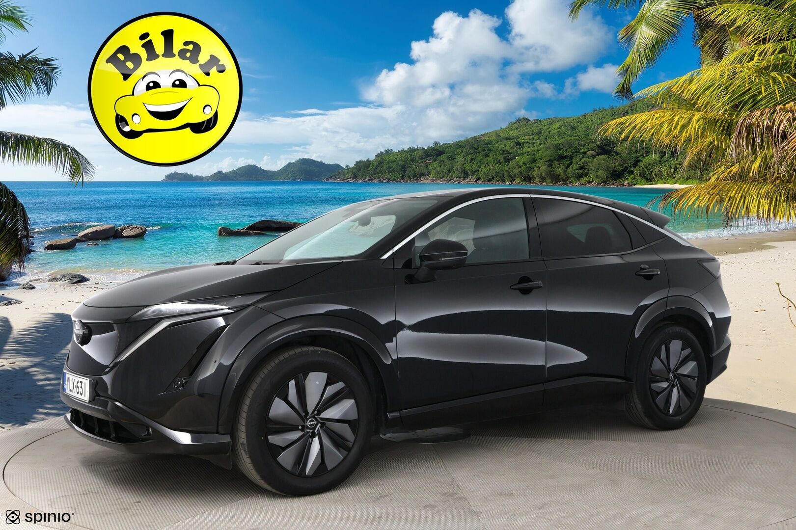 Nissan Ariya 2023 63kWh Advance 2WD - | ACC | Koukku | 360° | Sähköpenkit | BLIS | Keyless | Lämpöpumppu | Merkkiliikkeen huoltohistoria | Suomi-auto | SOH: 98,5 % |