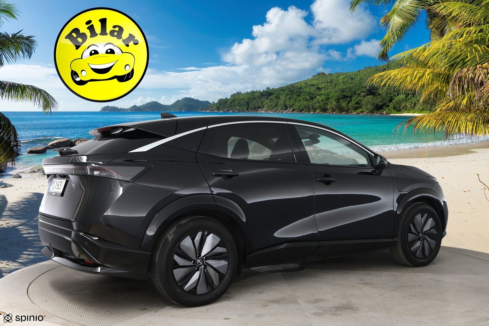 Nissan Ariya 2023 63kWh Advance 2WD - | ACC | Koukku | 360° | Sähköpenkit | BLIS | Keyless | Lämpöpumppu | Merkkiliikkeen huoltohistoria | Suomi-auto | SOH: 98,5 % |