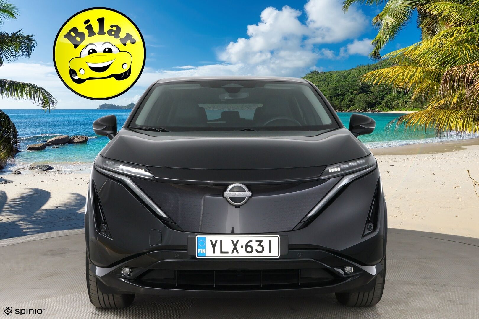Nissan Ariya 2023 63kWh Advance 2WD - | ACC | Koukku | 360° | Sähköpenkit | BLIS | Keyless | Lämpöpumppu | Merkkiliikkeen huoltohistoria | Suomi-auto | SOH: 98,5 % |