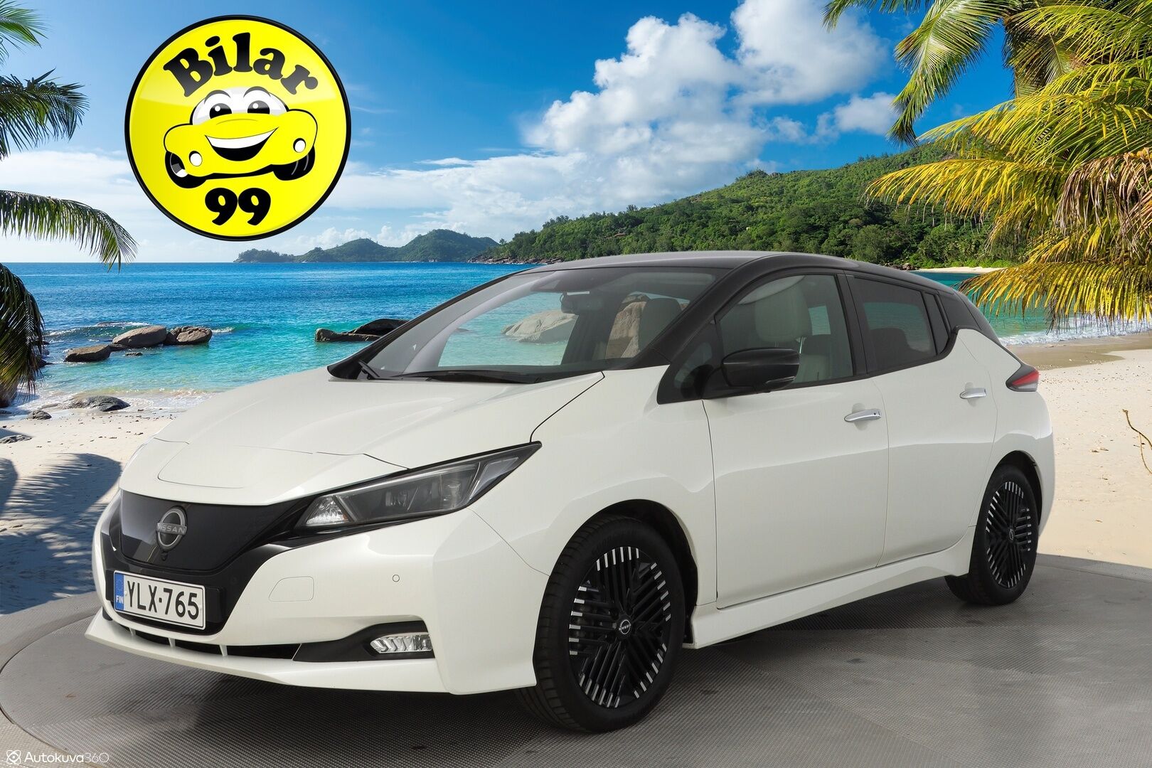 Nissan Leaf 2023 Business 360 MY22 39kWh FI - 360-Kamera / Lämpöpumppu / Ada.Vakkari / Keyless / Navi